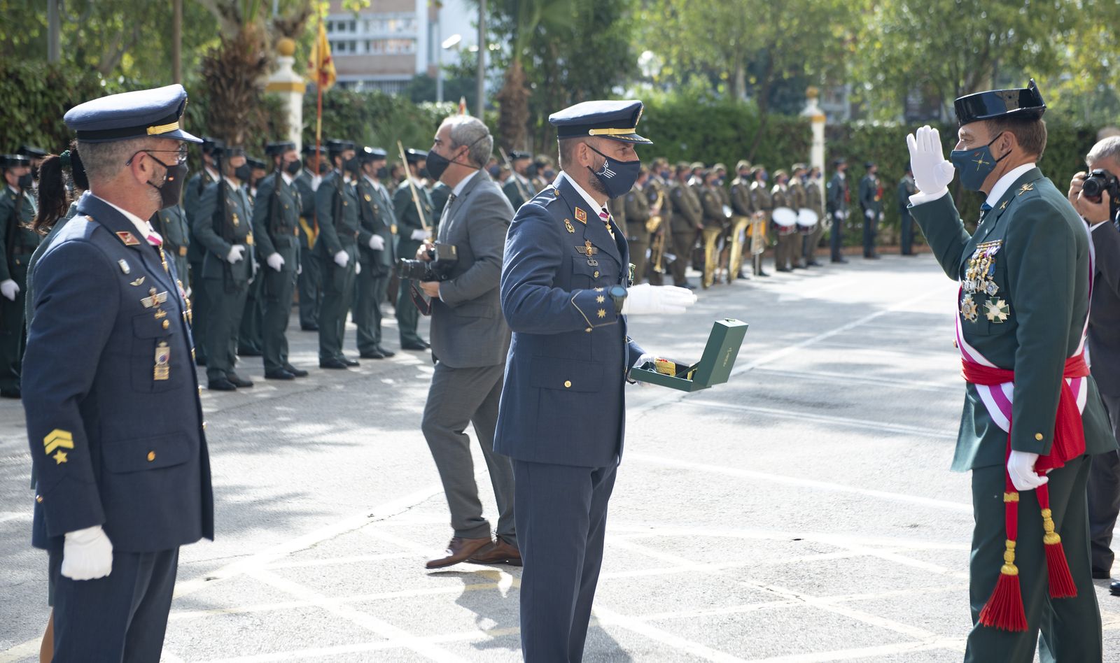 El acto del día del Pilar de la Guardia Civil, en imágenes