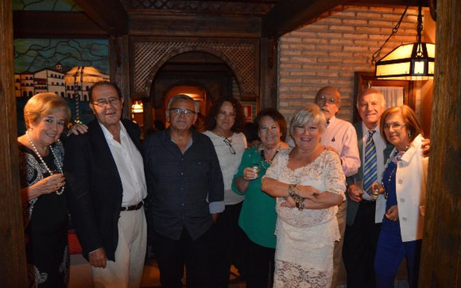 Mary Conesa, Diego García, Manolo Muñoz Fosatti, Carmen Cerezo, María Martínez, María del Carmen Castelao, Manuel del Río, Narciso Flores y María Luisa García.

Foto: Ignacio Casas de Ciria