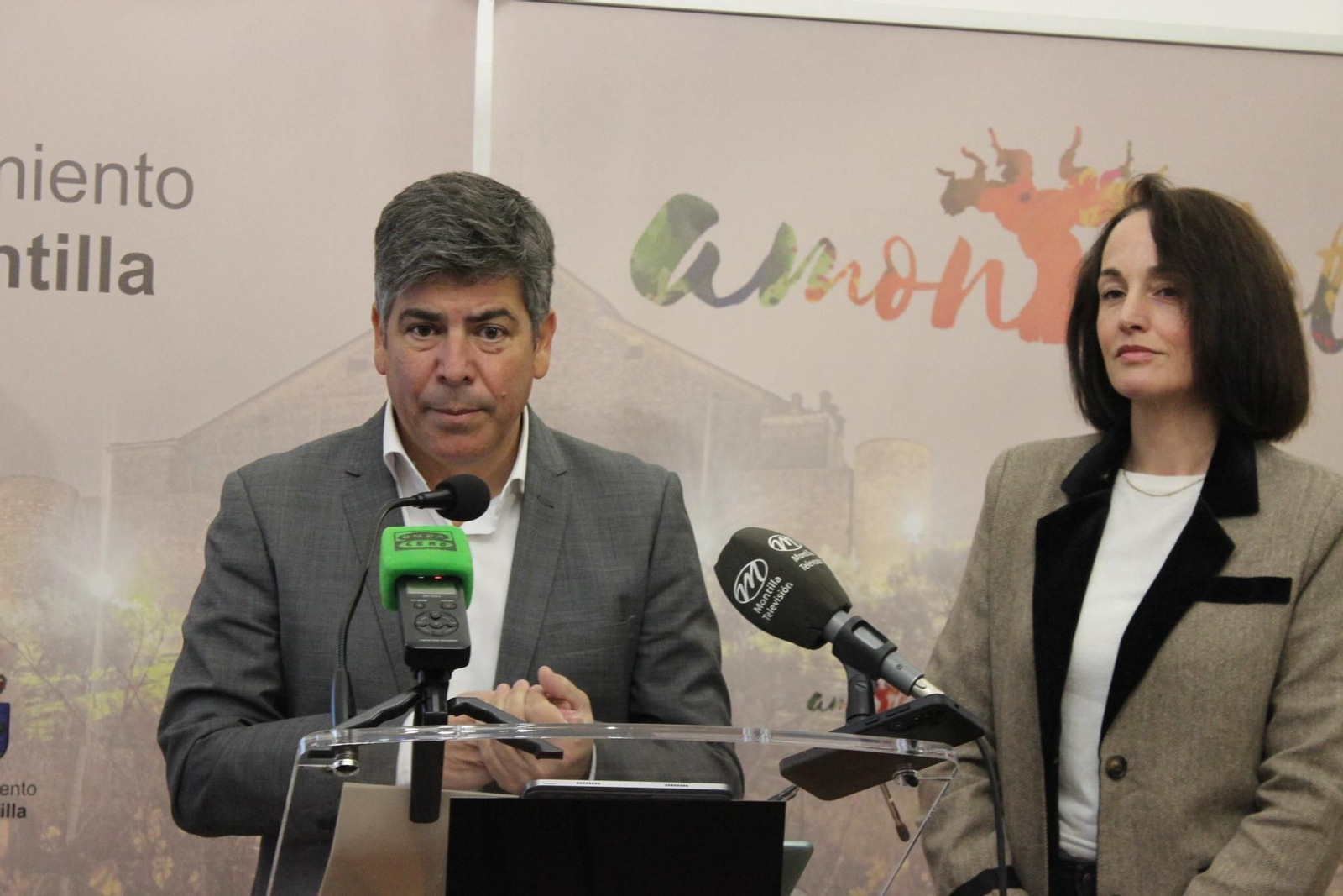 Rafael Llamas y Lidia Bujalance.