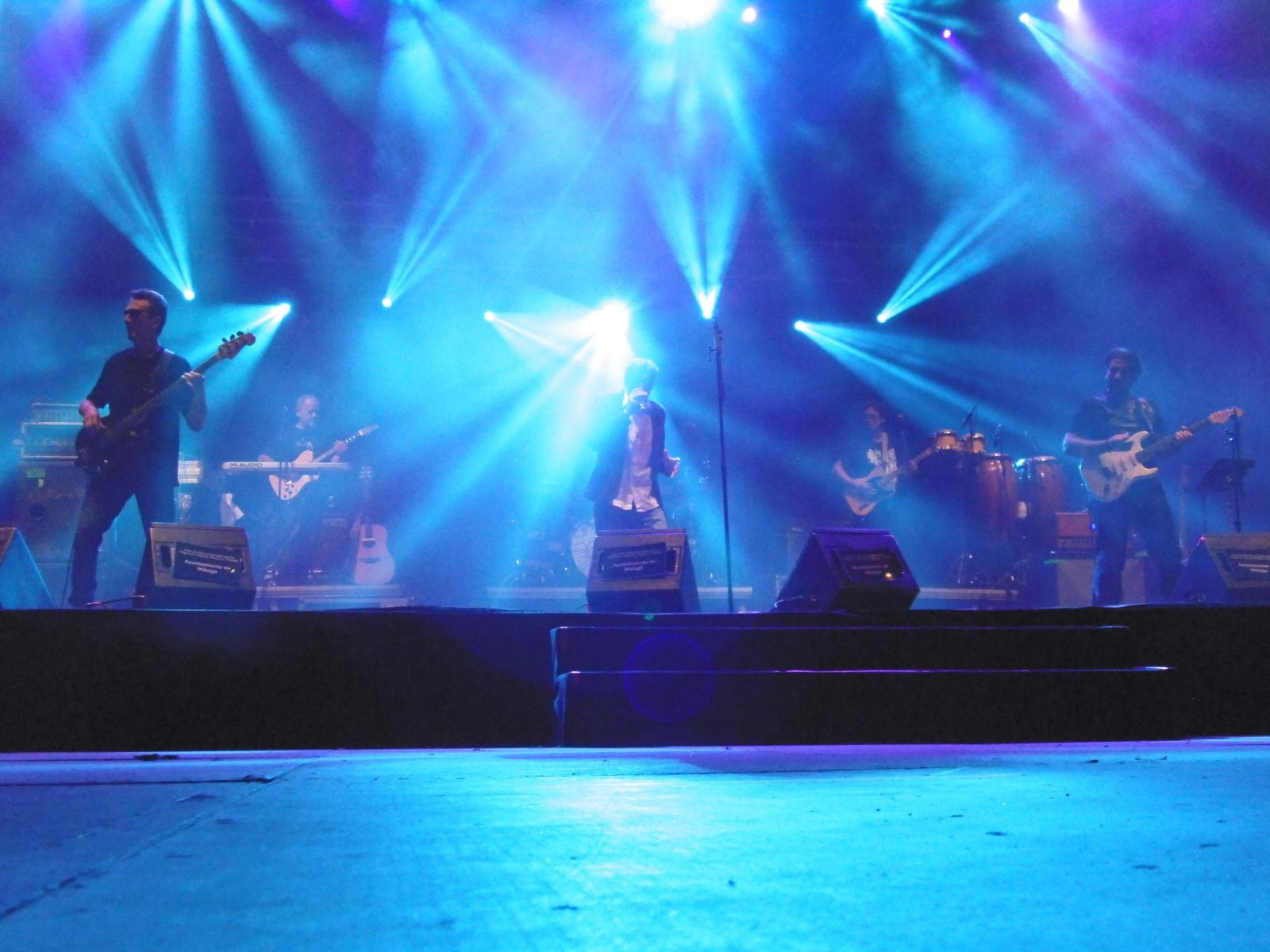El grupo Danza Invisible durante su actuación en el Auditorio Municipal.