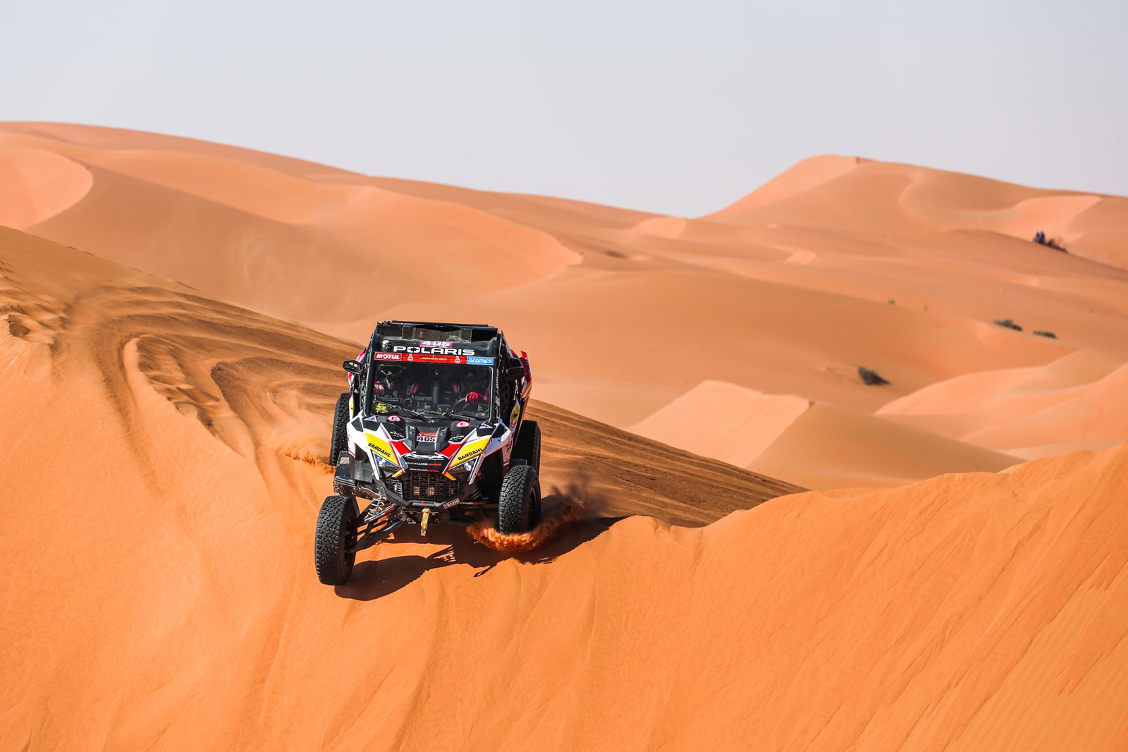 Las mejores fotos del Dakar por las dunas