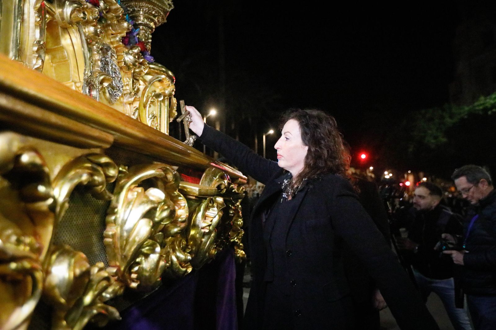 La procesión del Encuentro, en imágenes