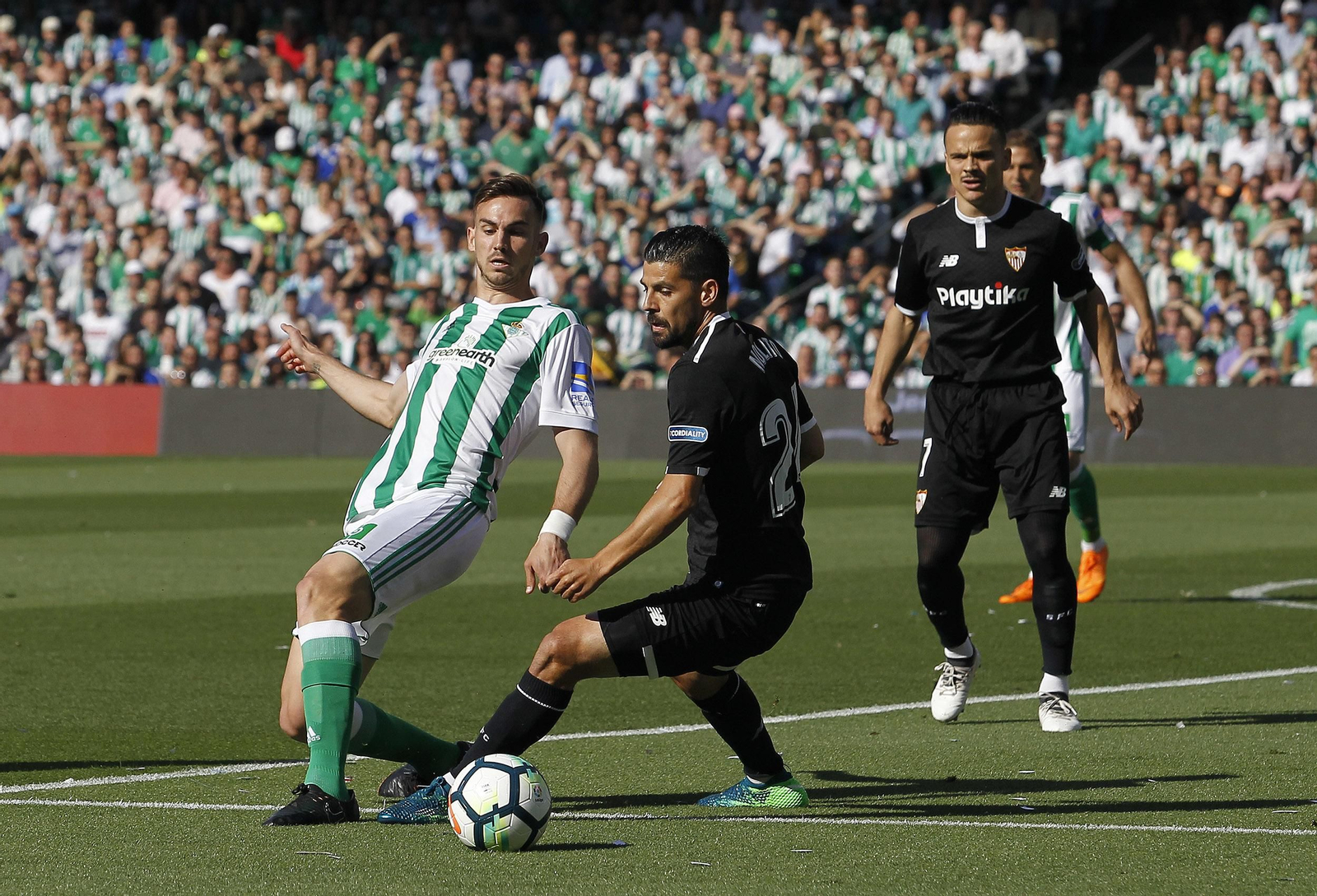 El Real Betis-Sevilla FC, en imágenes