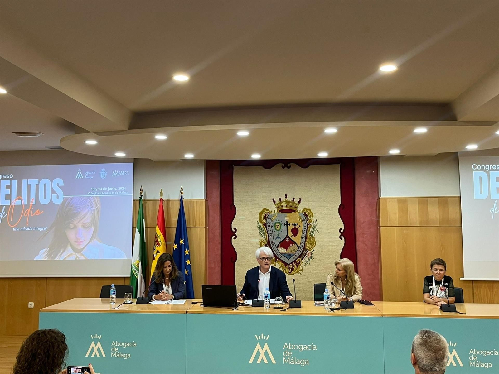 Inauguración del Congreso de Delitos de Odio de la Abogacía de Málaga Inauguración del Congreso de Delitos de Odio de la Abogacía de Málaga