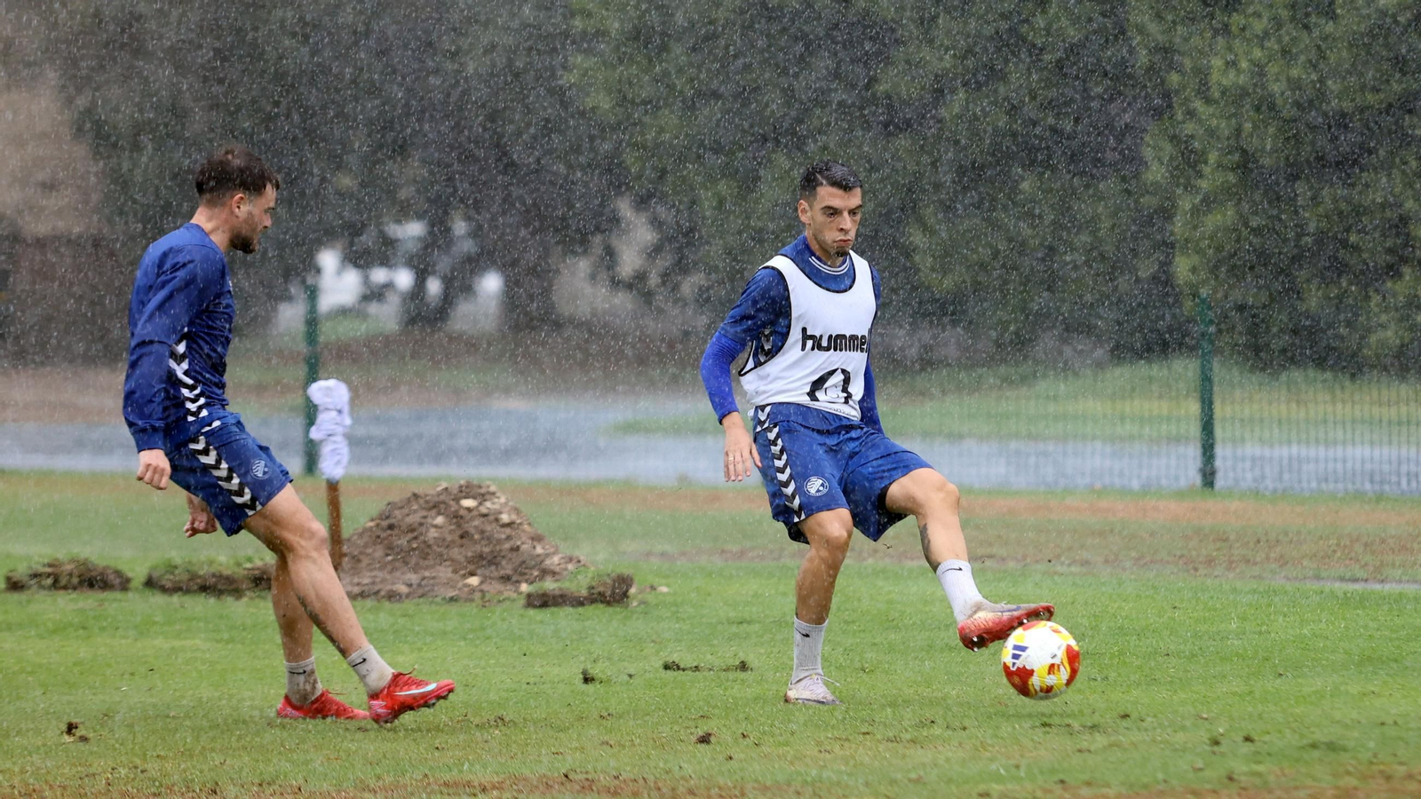 Primer entrenamiento del nuevo entrenador en el Xerez DFC