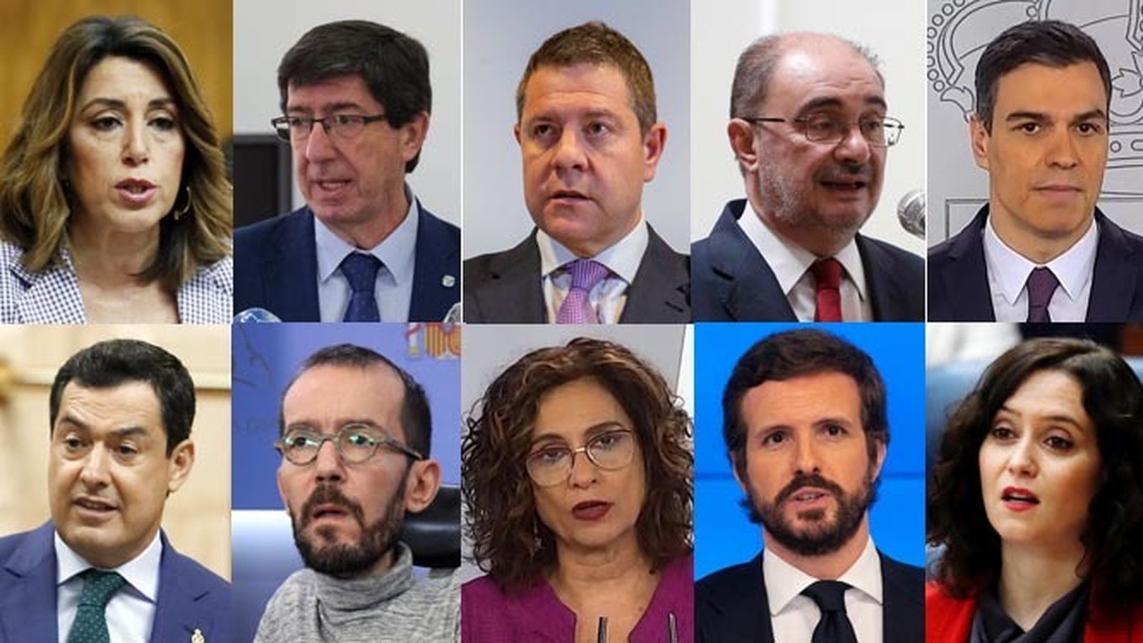 Desde Susana Díaz a Isabel Díaz Ayuso.