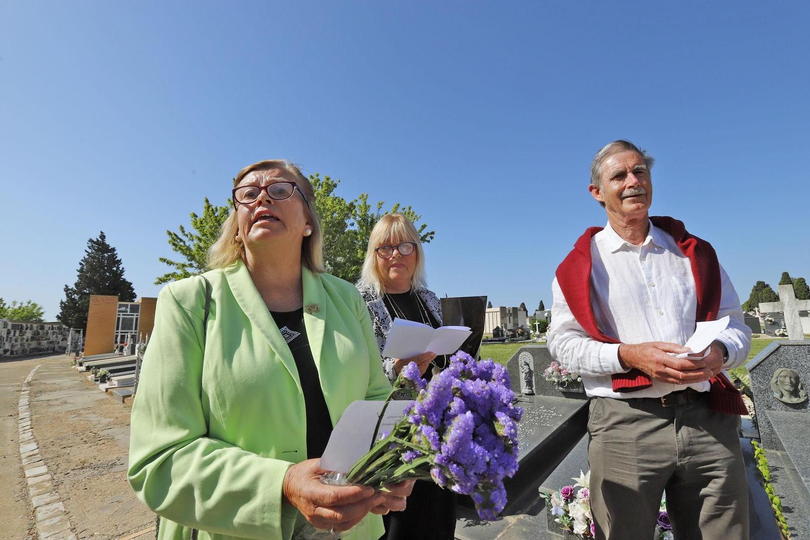 El emotivo homenaje a William Martin en imágenes