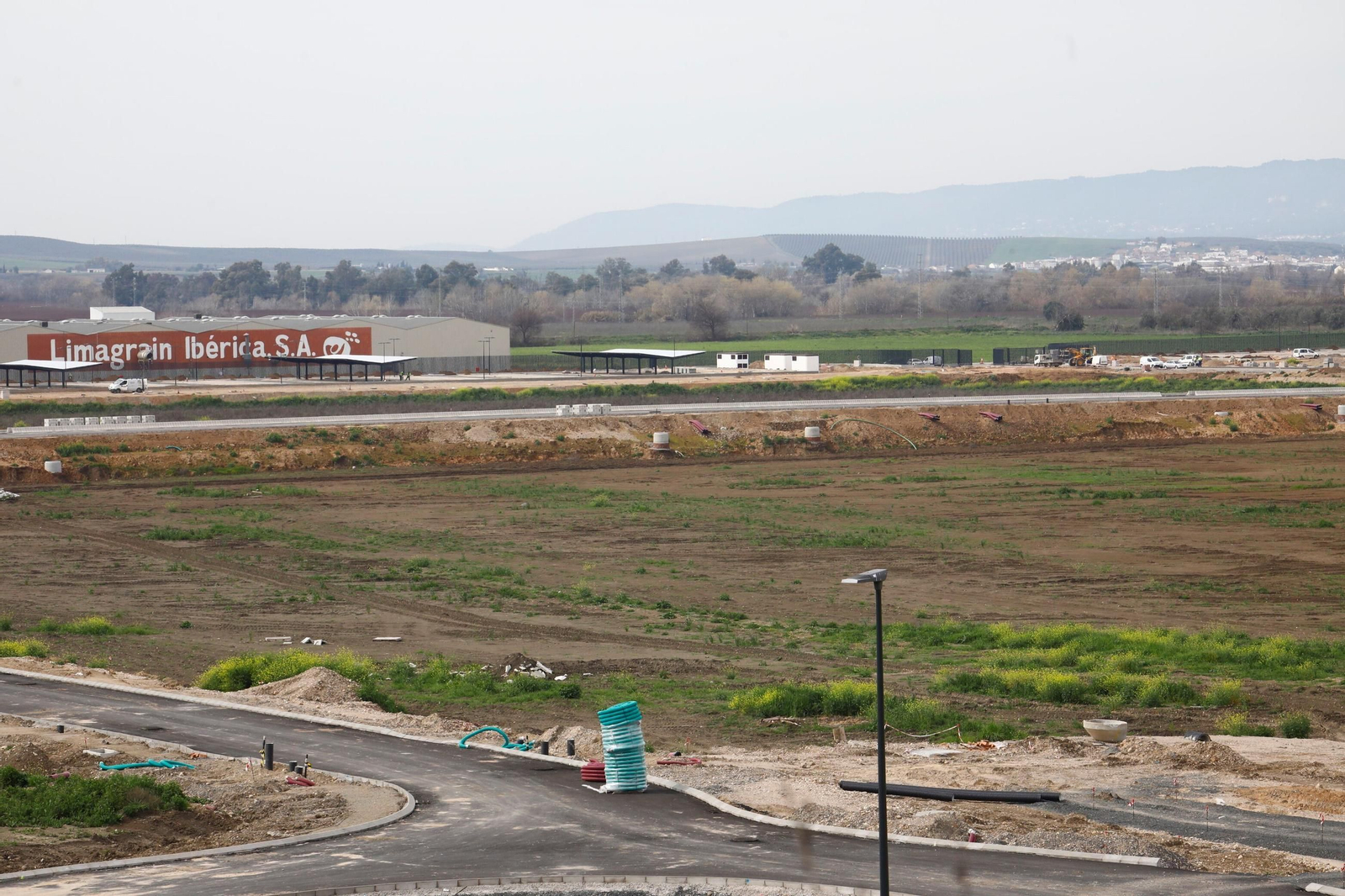 El avance de las obras de la Base Logística del Ejército de Tierra, en imágenes