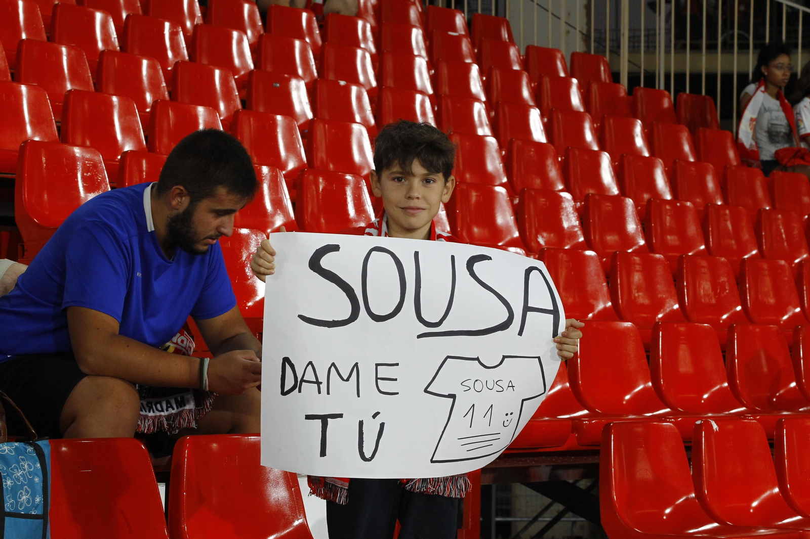 Imágenes del partido U.D. Almería-Sevilla F.C.