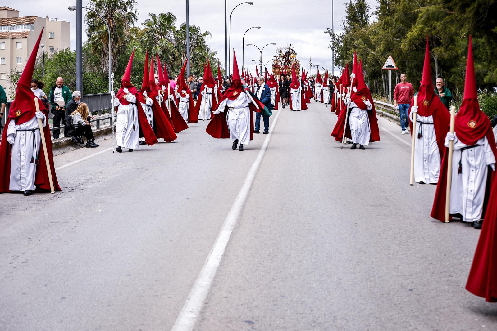 Las imágenes de la Hermandad de Tres Caídas de la Semana Santa de San Fernando 2025