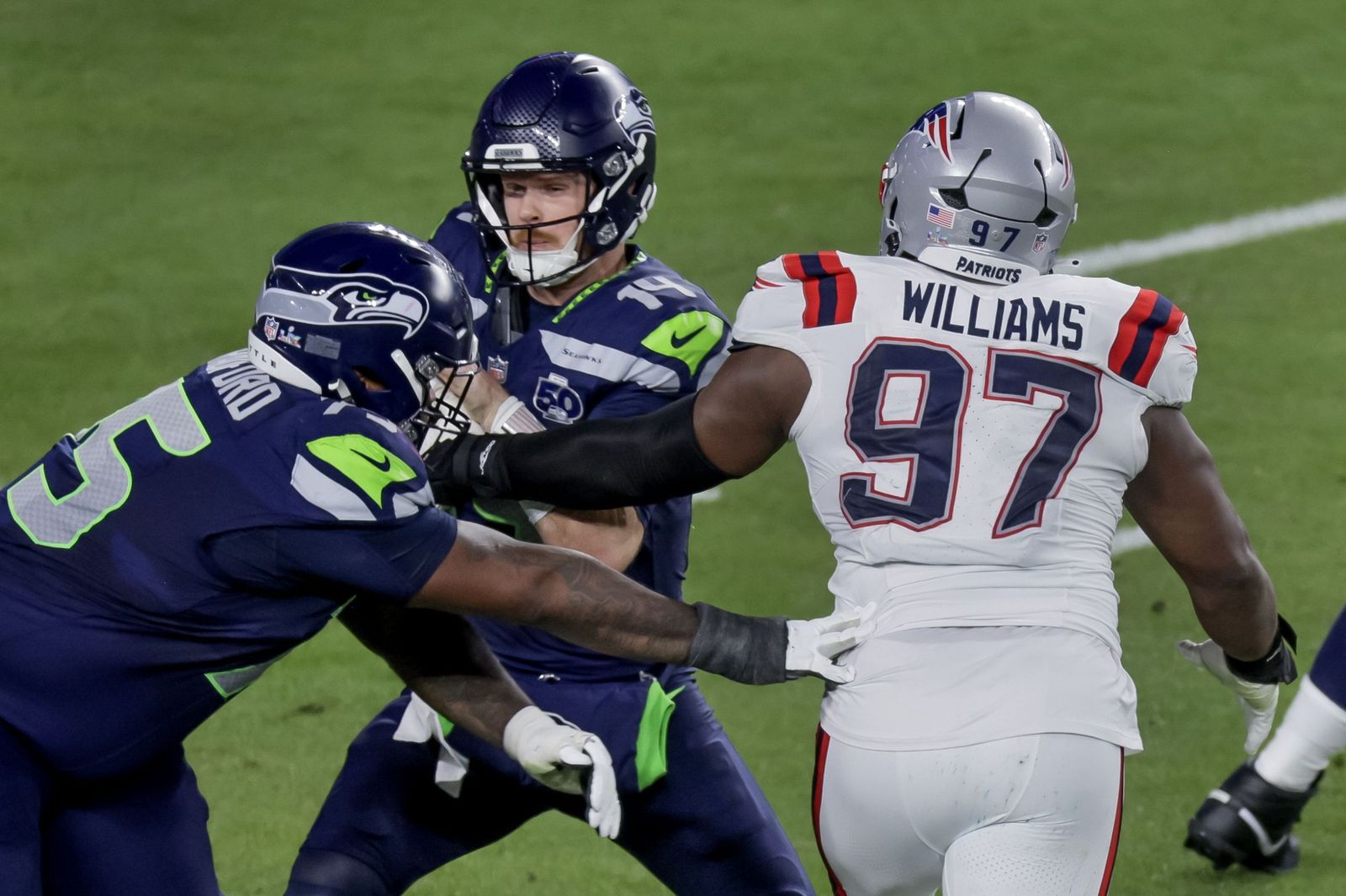 Las mejores fotos de la Super Bowl con la actuación de Bad Bunny