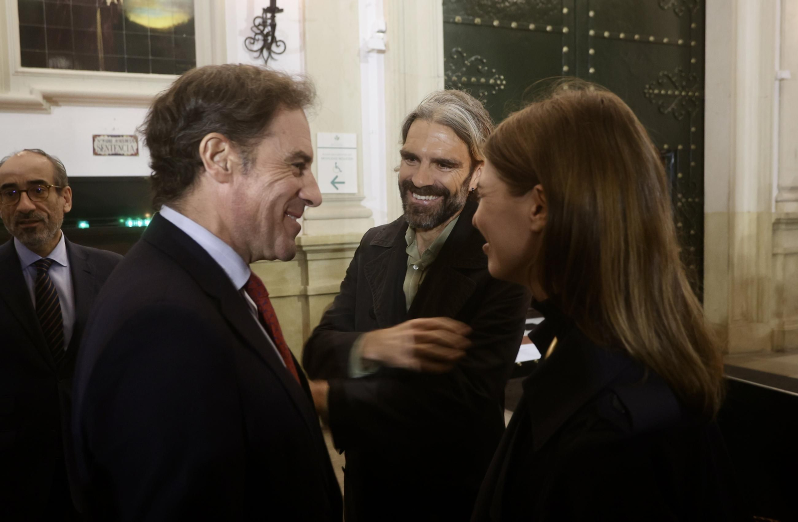 Presentación del cartel de la Macarena de Luis Gordillo