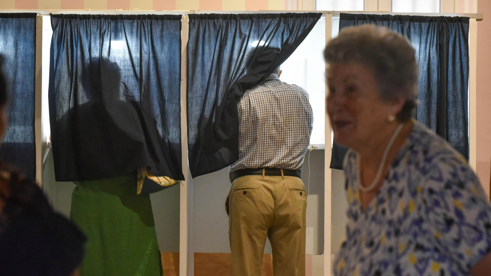 La jornada electoral en Gibraltar, en imágenes