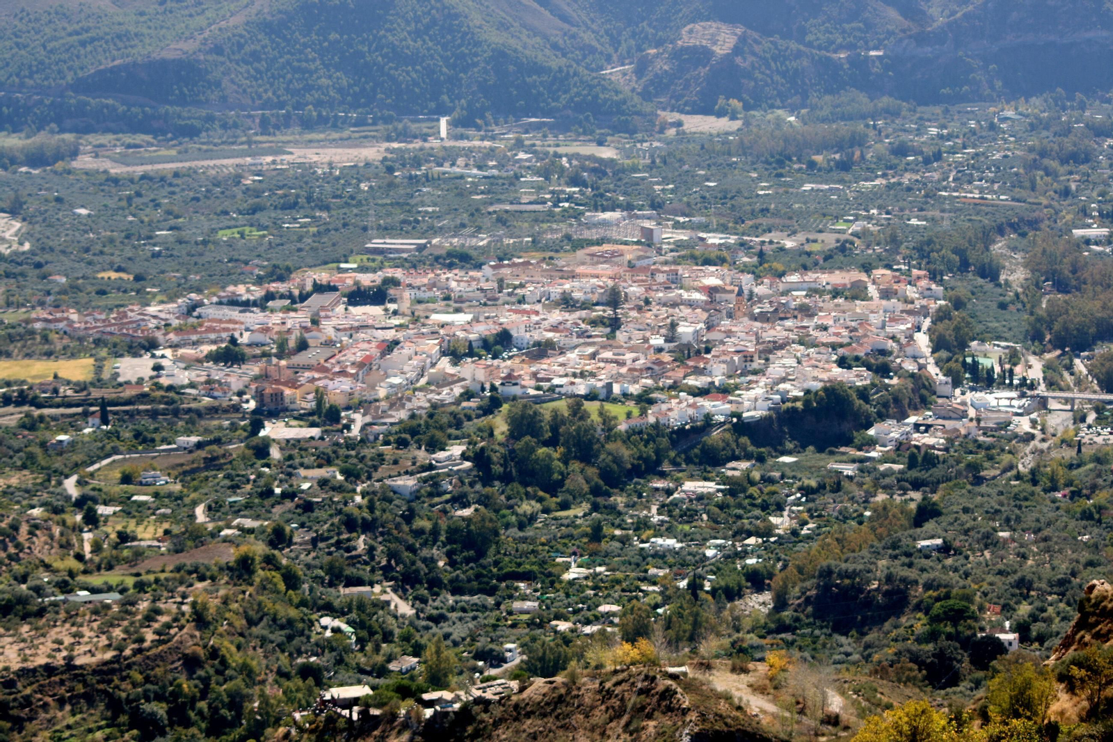 Vista general de Órgiva