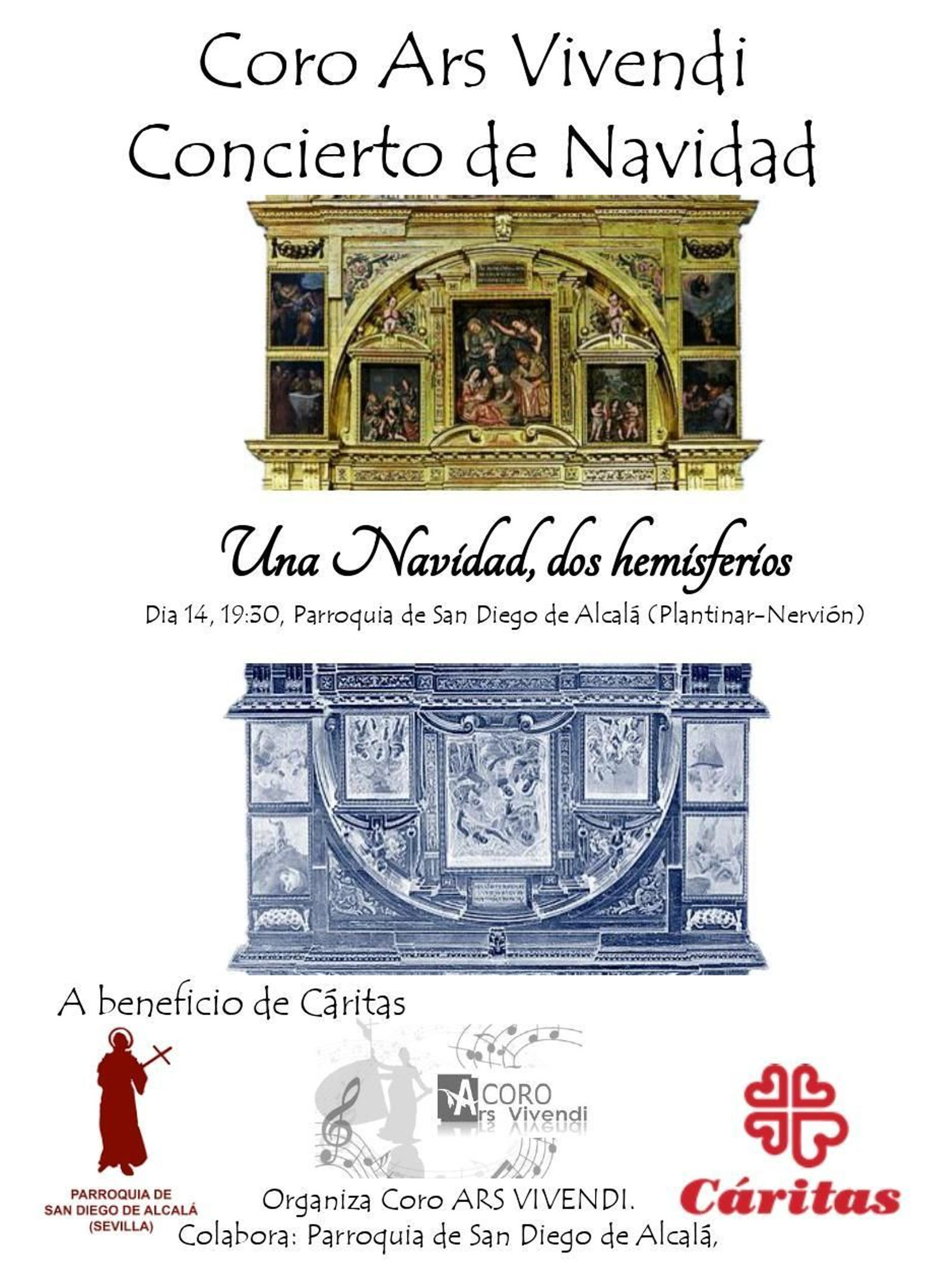 Cartel de este concierto navideño