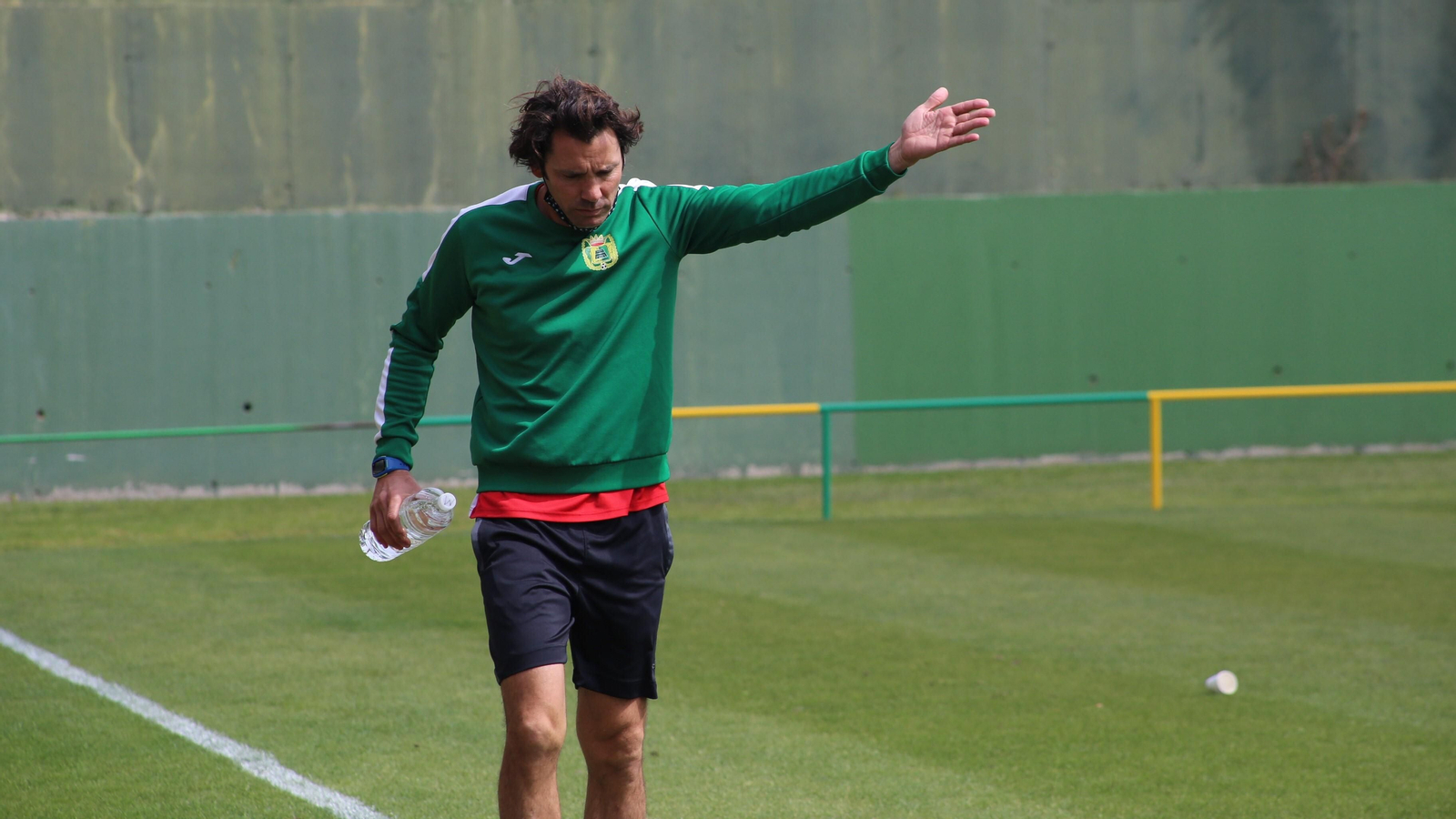 Keko Rosano, en un encuentro en el San Rafael.