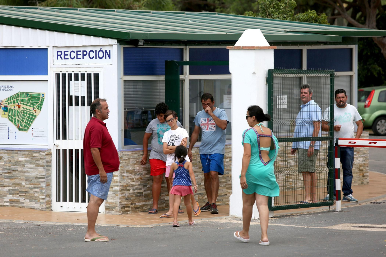 Las consecuencias del incendio en Mazagón
