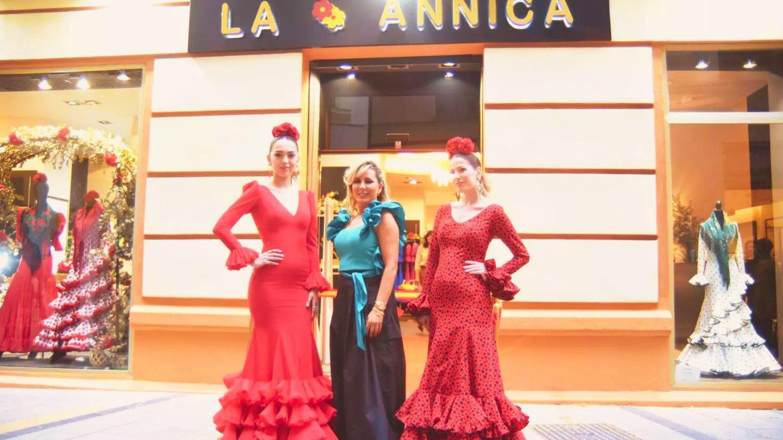 Las mejores imágenes de la presentación de la nueva colección de moda flamenca de La Annica