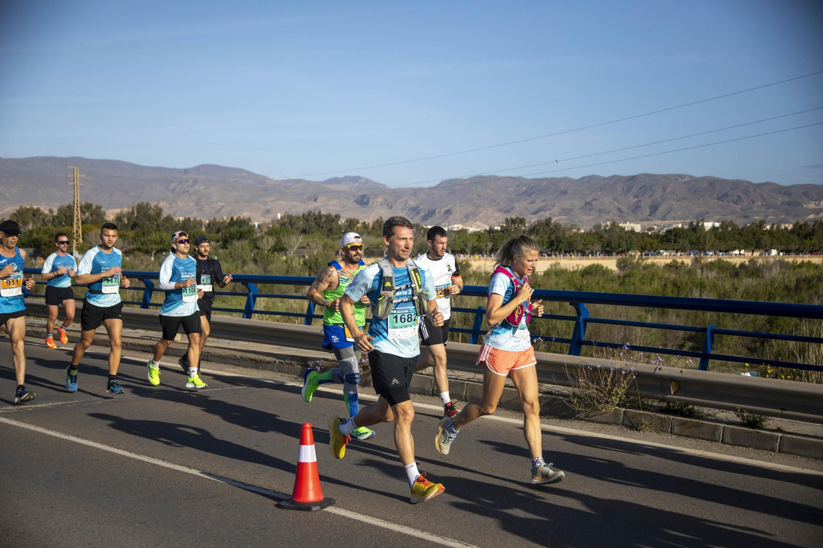 El Medio Maratón de Almería 2025, en imágenes