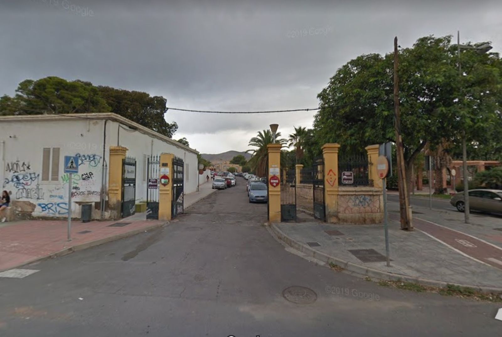 Calle Conde Villamonte, donde han ocurrido los hechos.