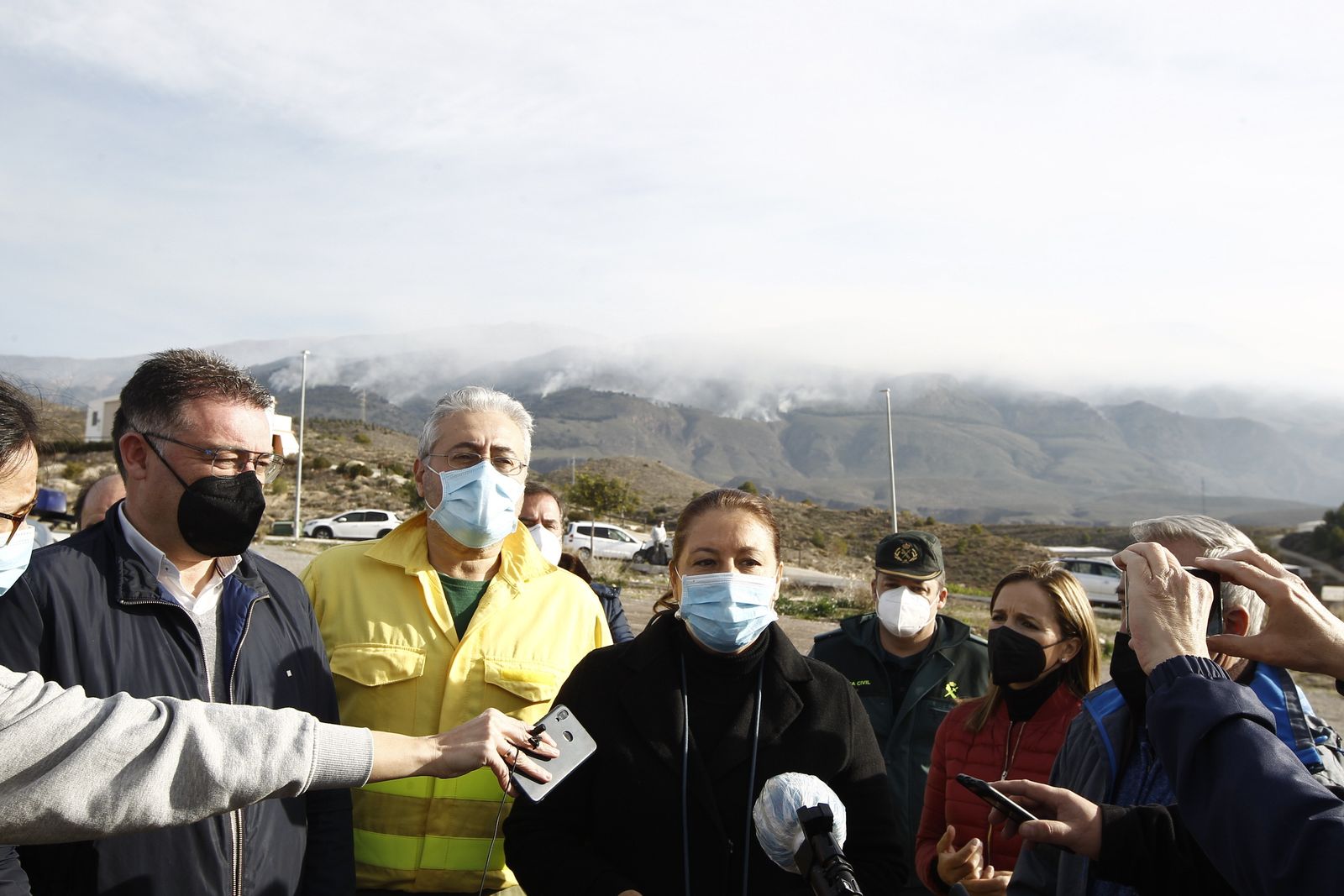 Fotogalería incendio forestal de Castala, Berja y Dalías.