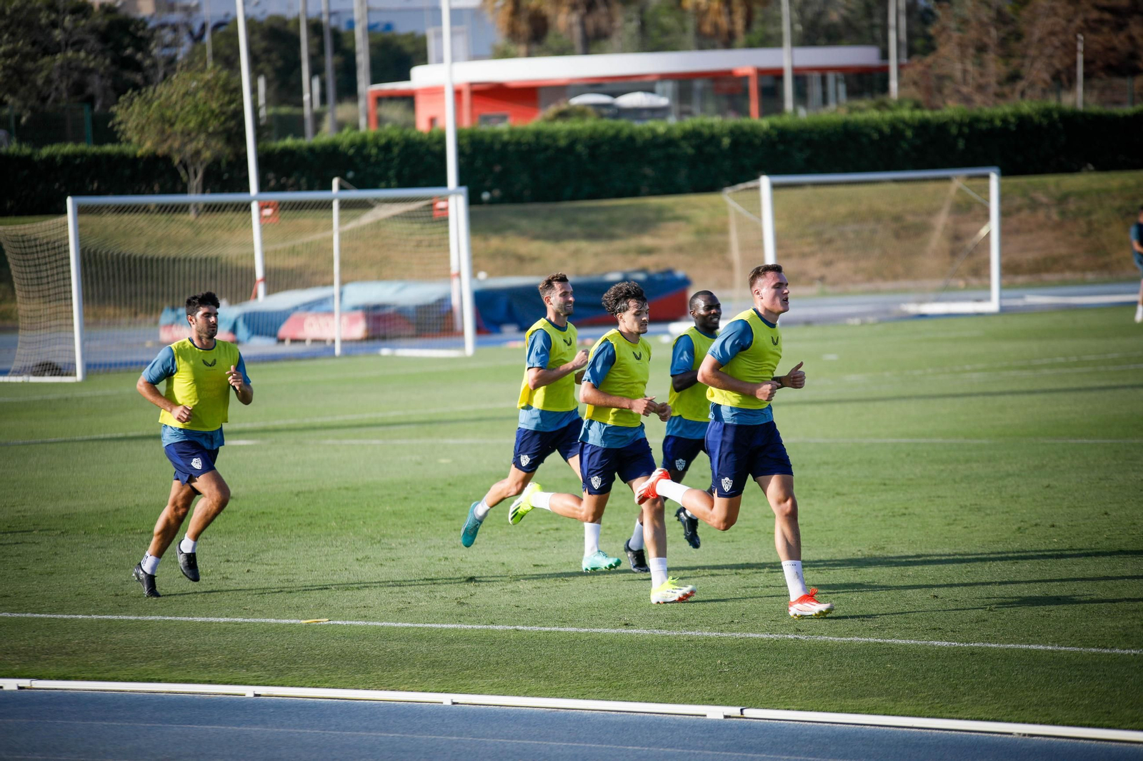 Primer entrenamiento pretemporada del Almería, en imágenes