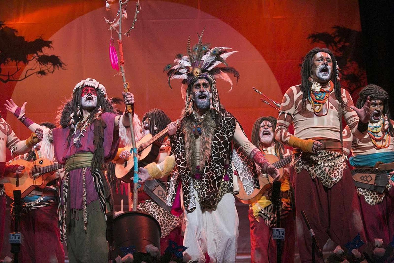 Imagen de la tercera semifinal del Carnaval Colombino