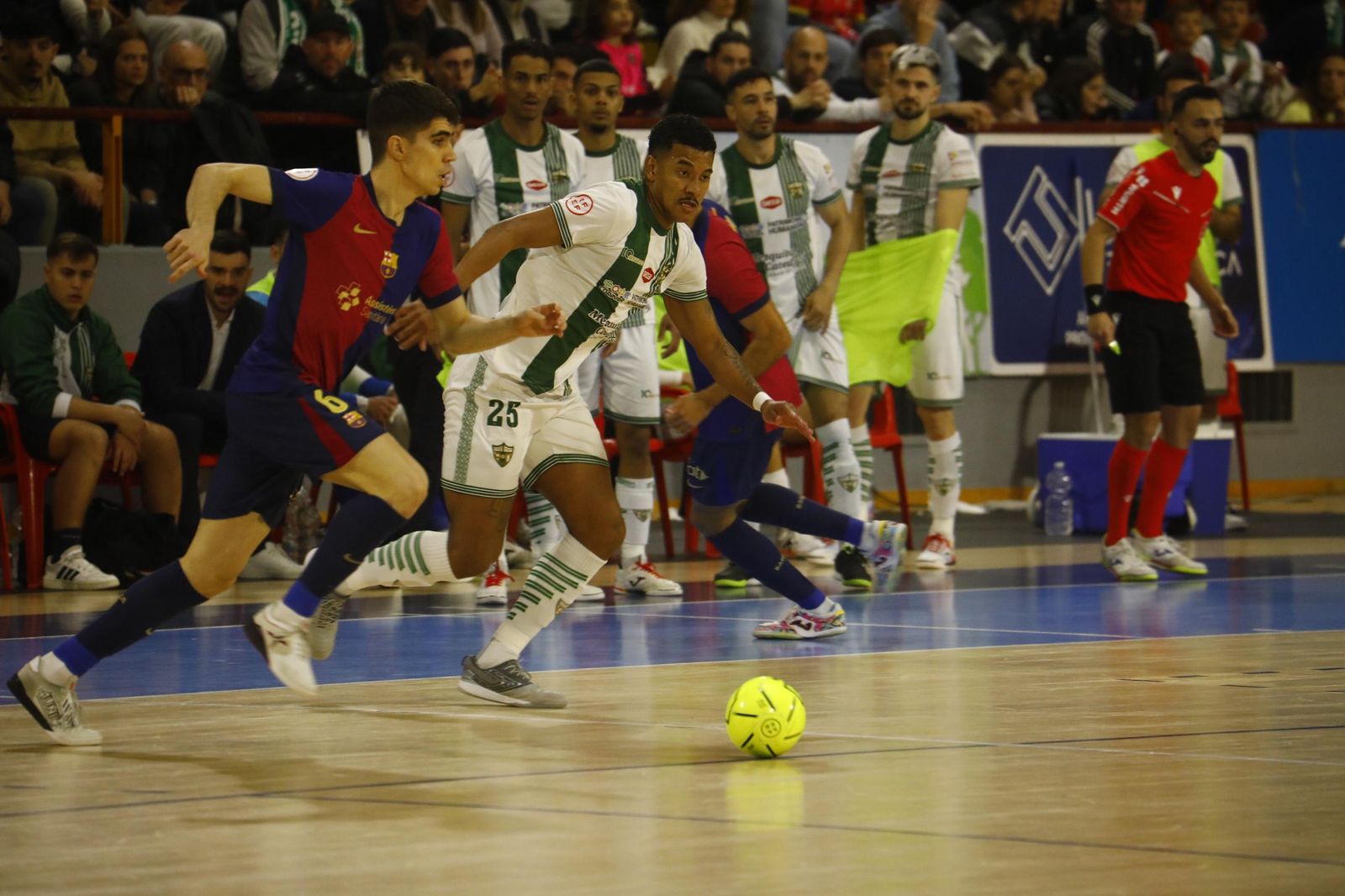Las mejores fotos del ambiente en Vista Alegre para el Córdoba Futsal - Barça