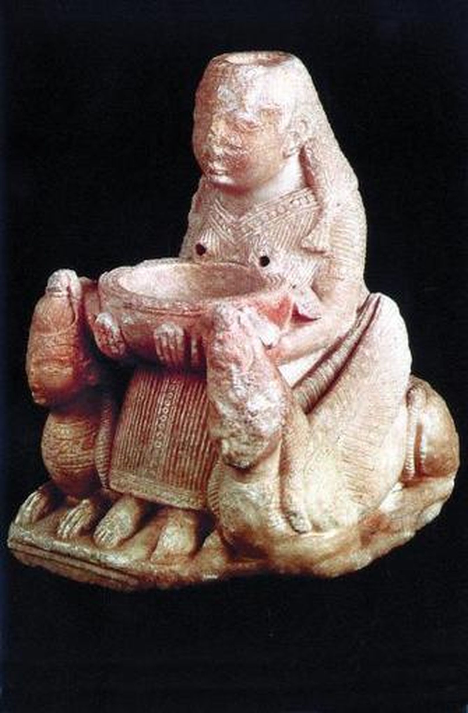 En la imagen, la Dama de Galera que representa a la diosa Astarté.