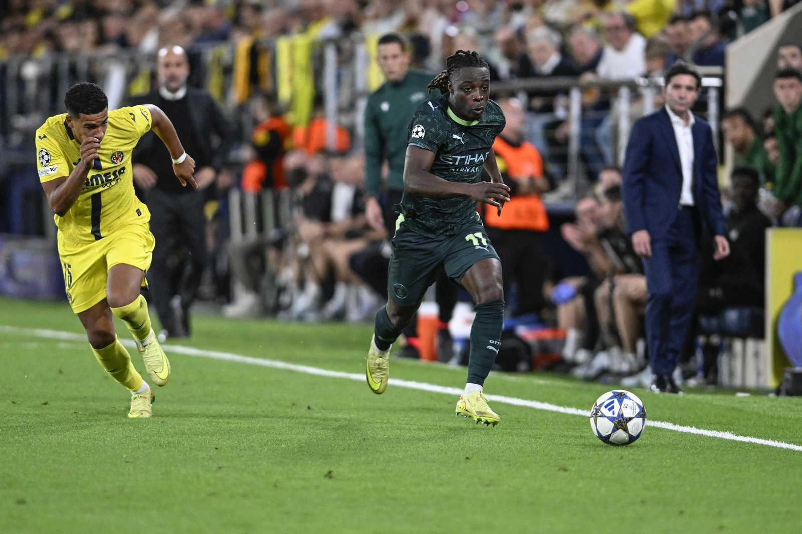 Las fotos del Villarreal-Manchester City