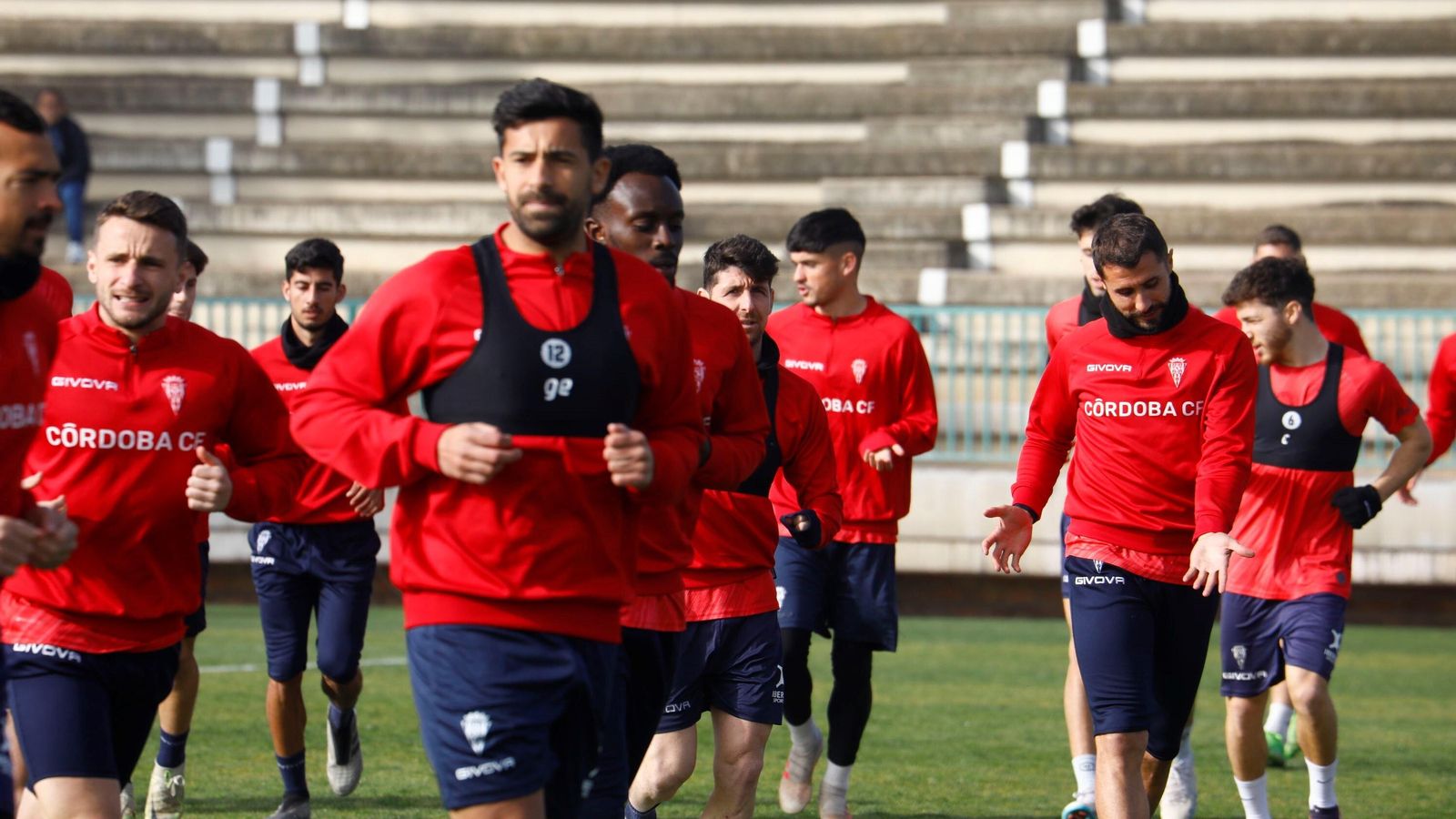 Alberto Jiménez se ejercita en la Ciudad Deportiva.