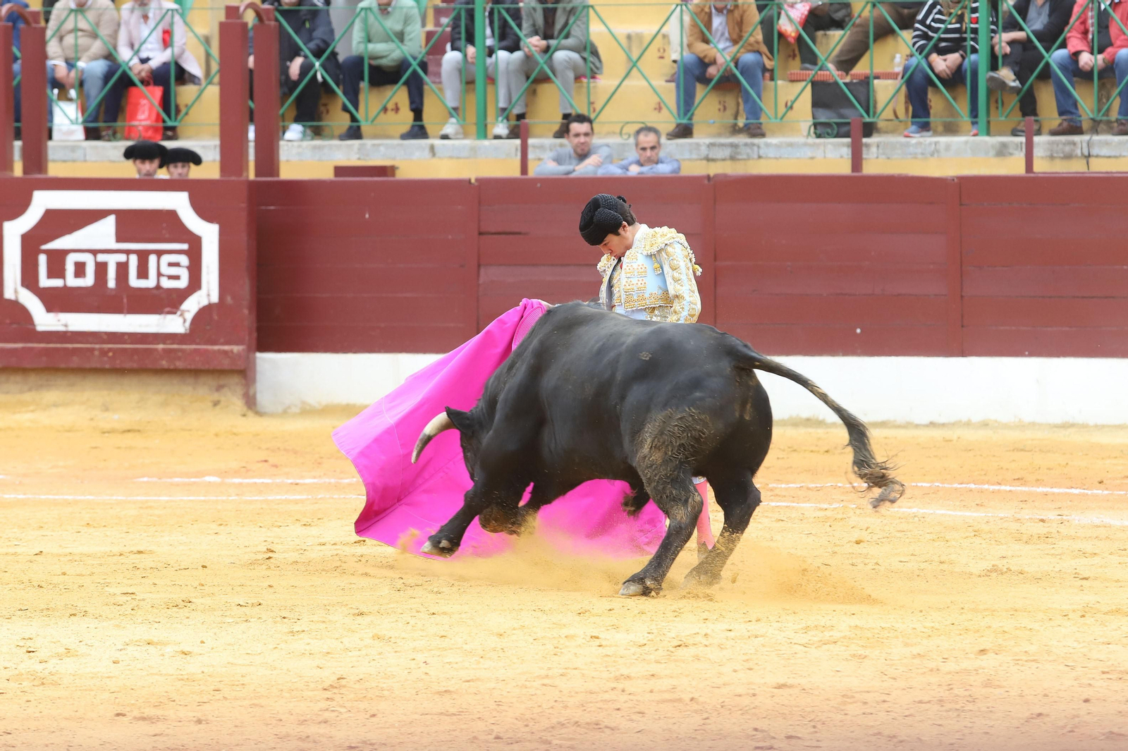 Imágenes de la novillada previa a la Semana Santa en la plaza de toros de La Línea