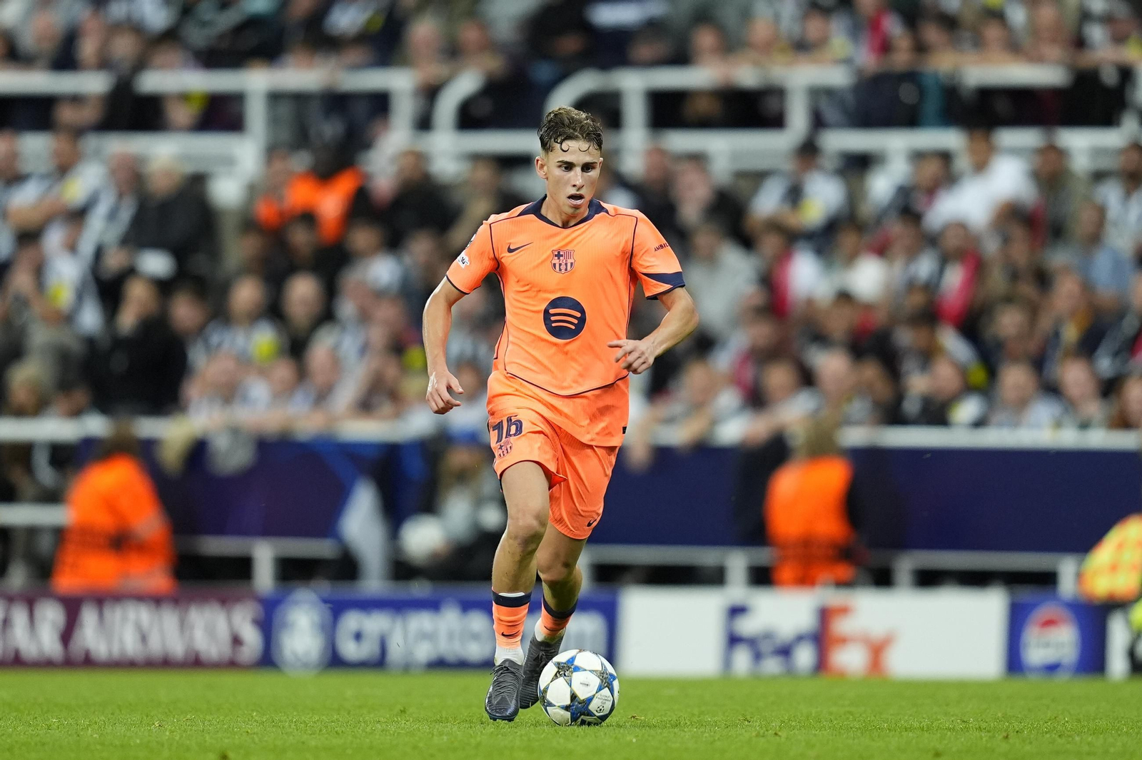 Las fotos del Newcastle-Barcelona