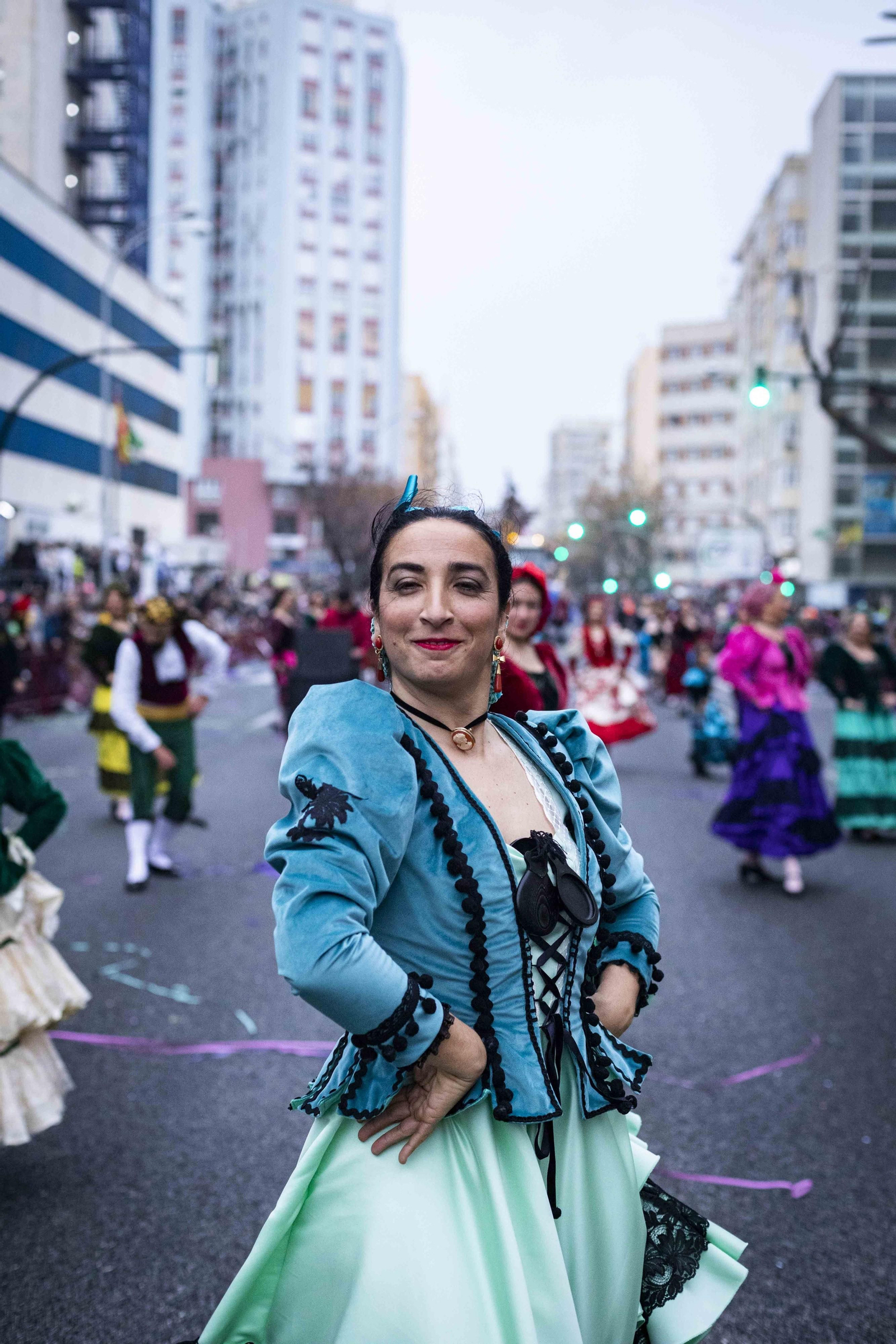 La Cabalgata Magna del Carnaval de Cádiz 2024, en imágenes