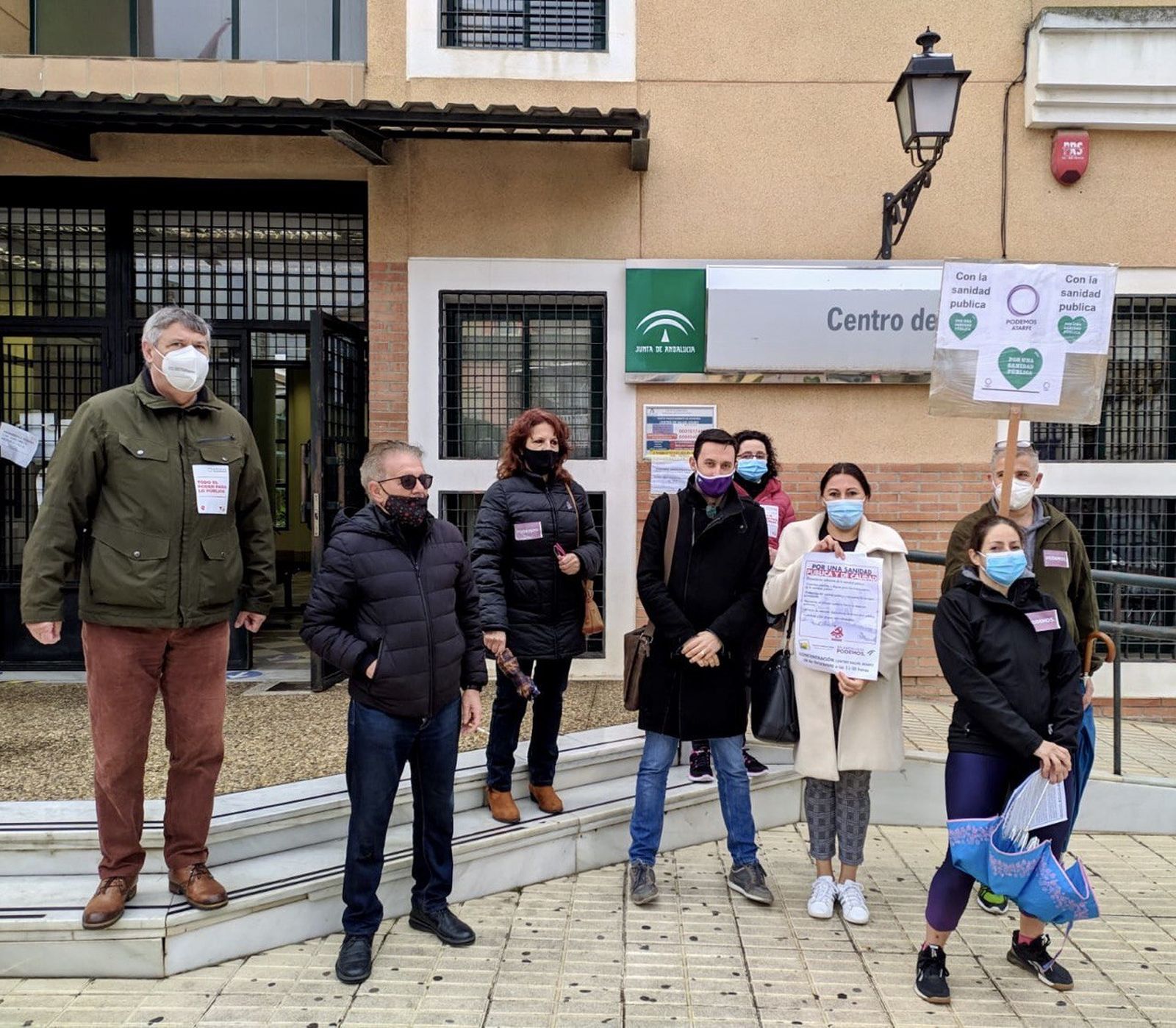 Podemos tilda de "insuficientes" las mejoras en el centro de salud de Atarfe.