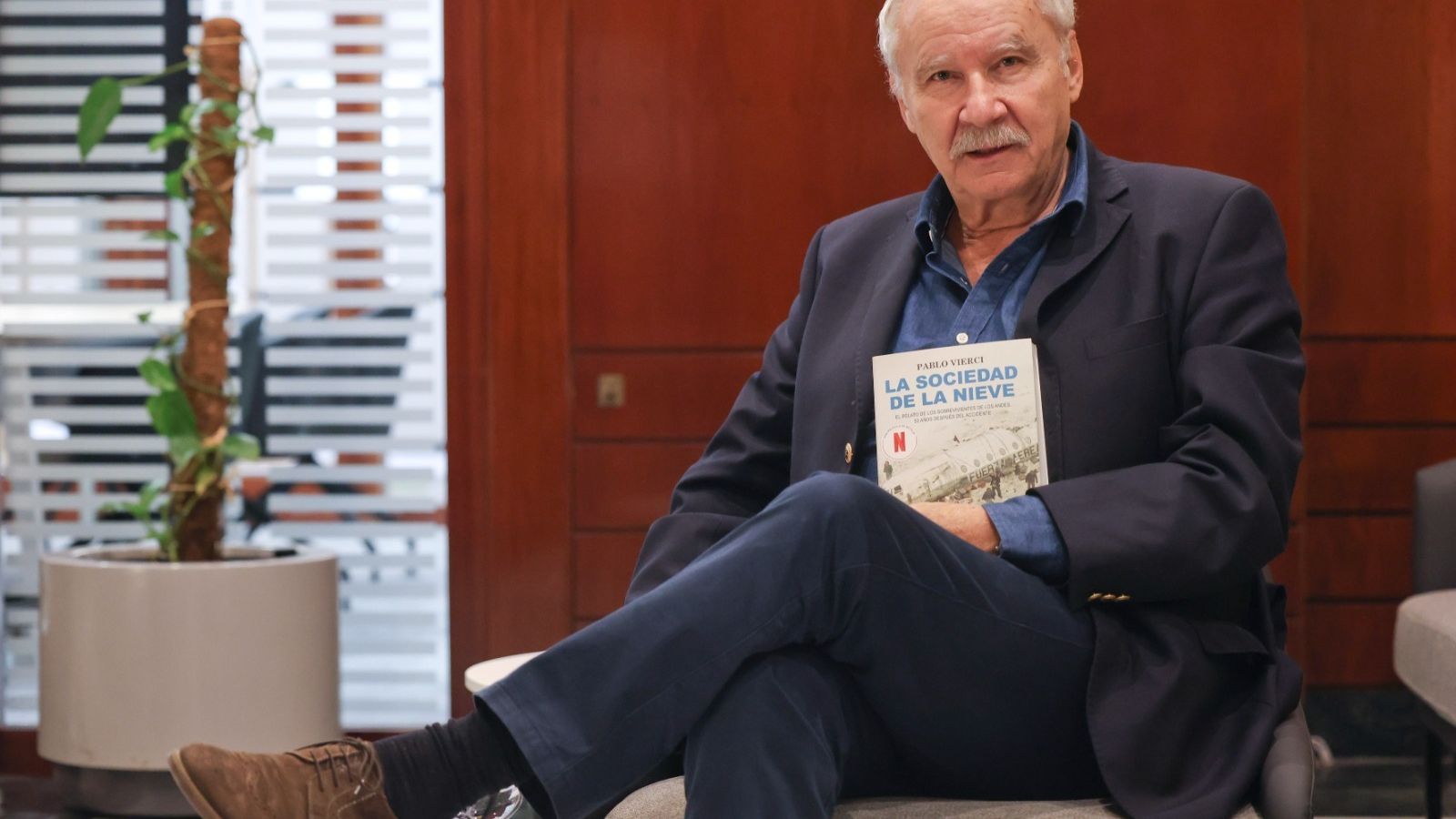 El escritor y periodista Pablo Vierci, en el encuentro con lectores de Fundación Unicaja.