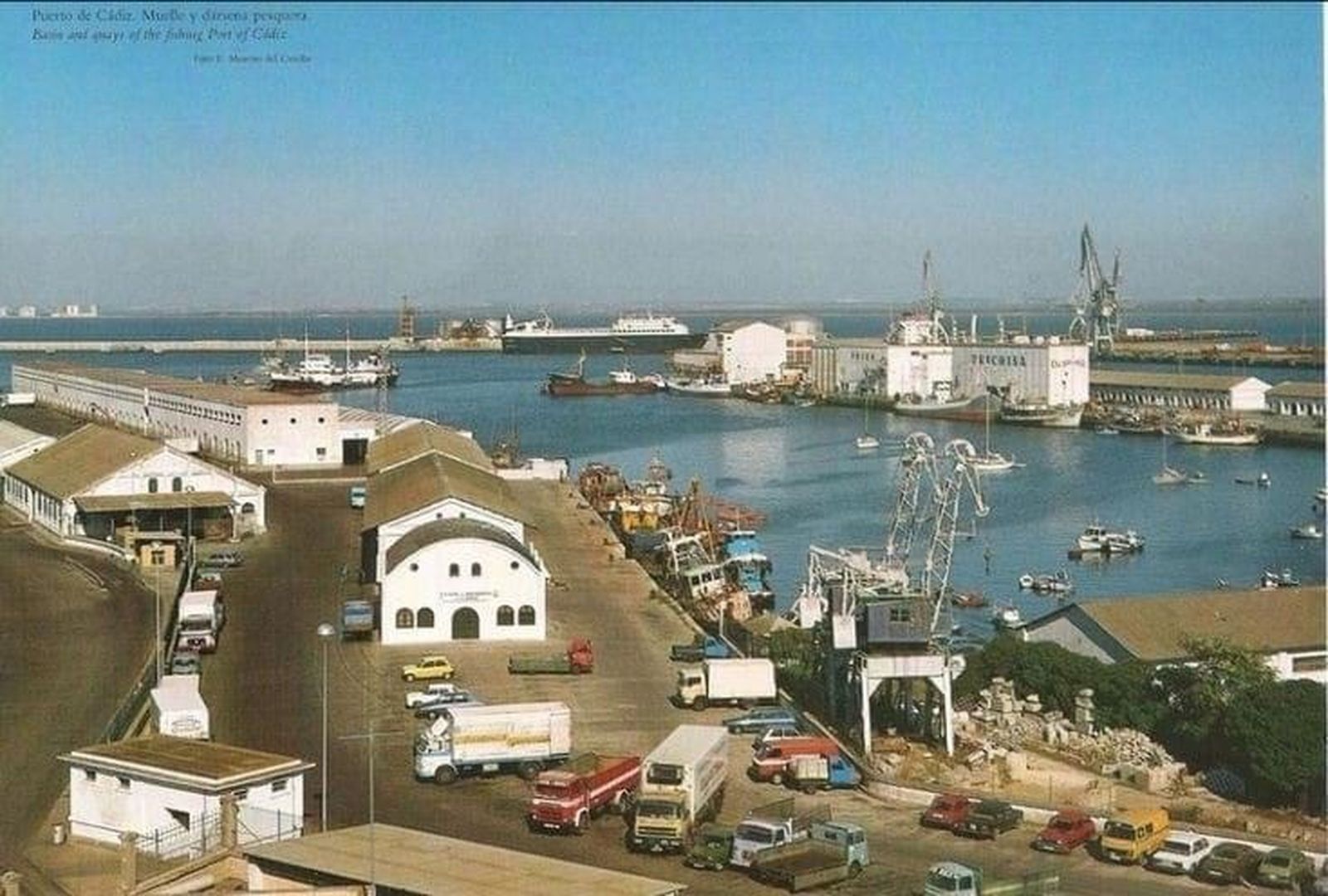 Muelle pesquero hace 50 años
