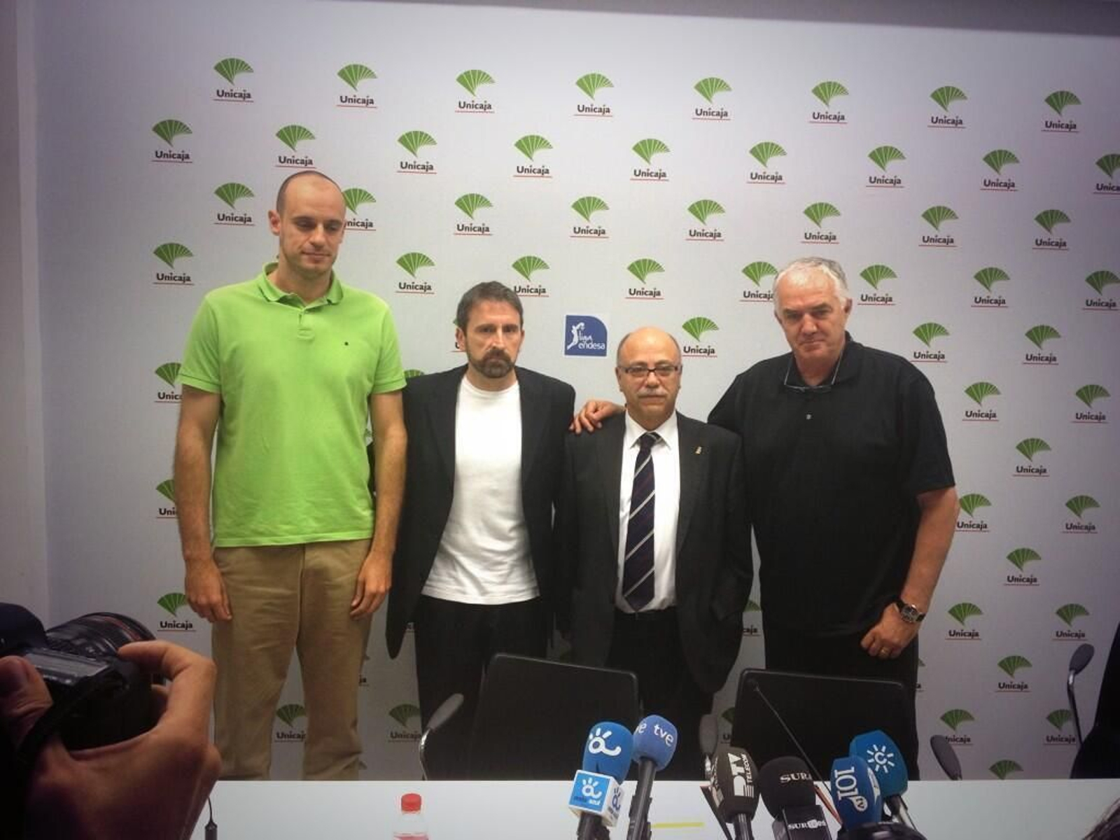 La era de Eduardo García como presidente del Unicaja, en fotos