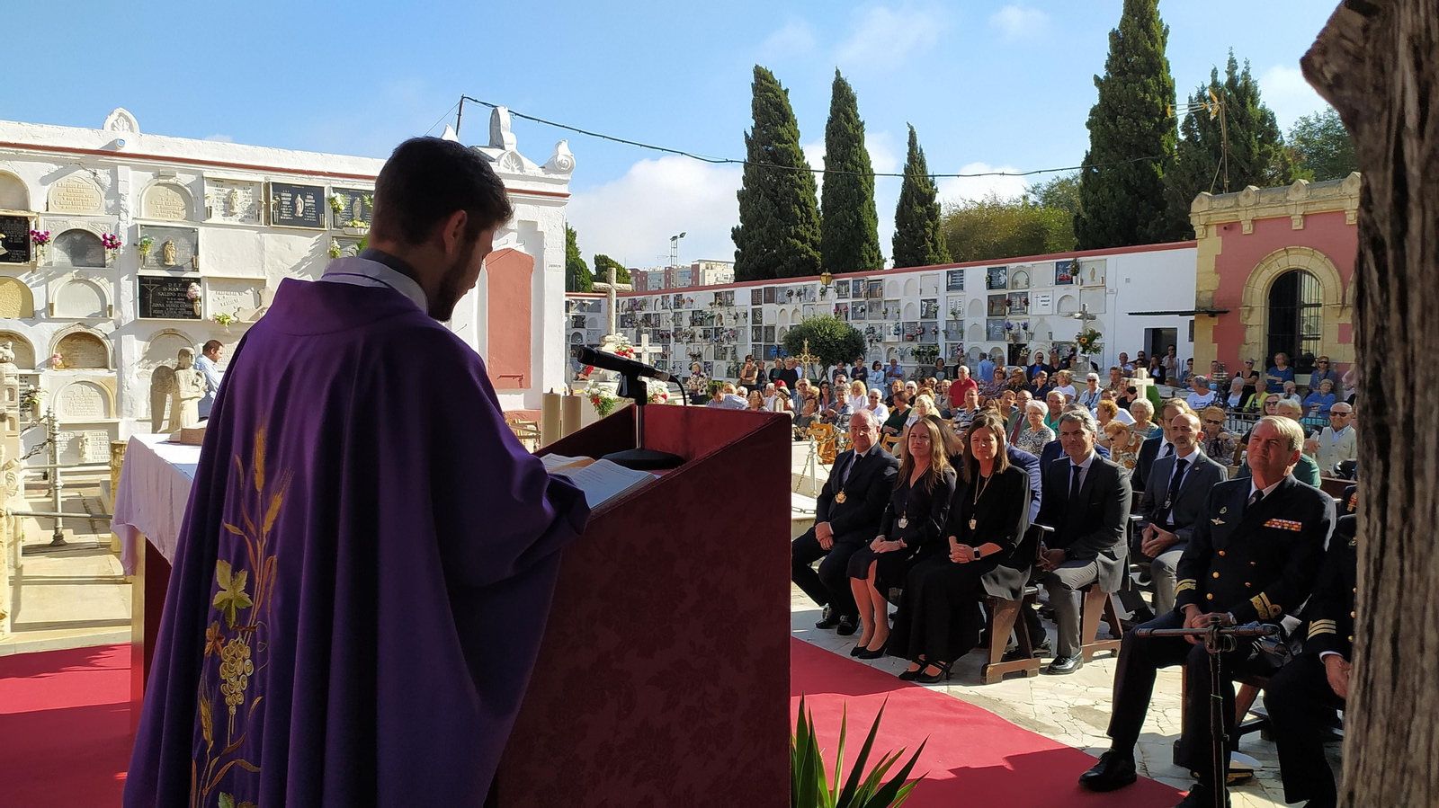 Día de los Difuntos en el cementerio de la ciudad de San Fernando