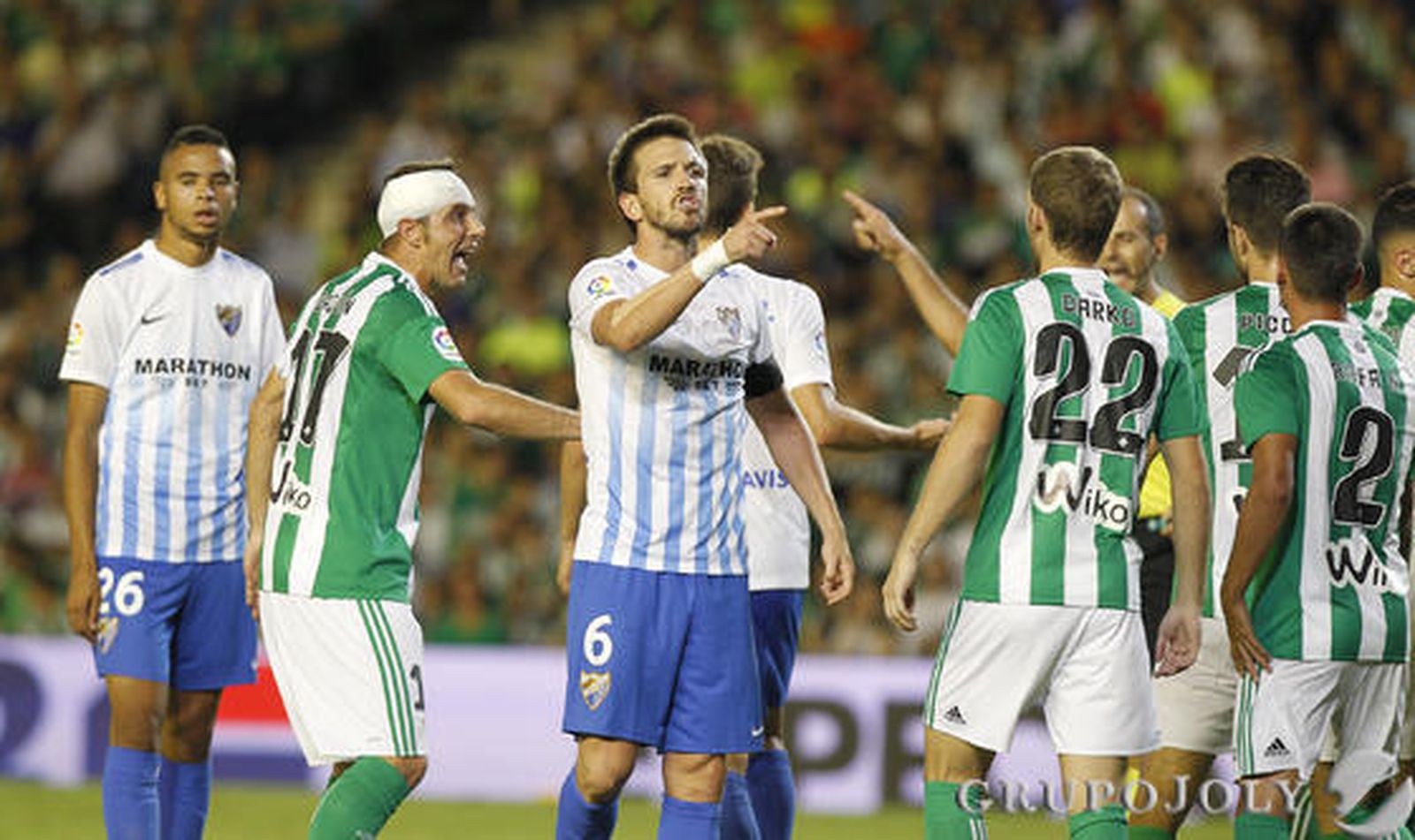 Las imágenes del Betis-Málaga