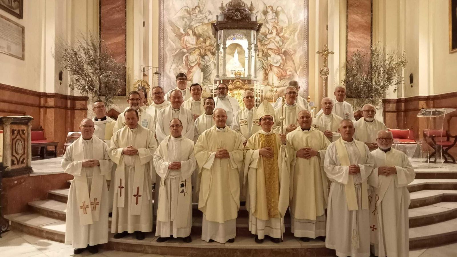 Los párrocos del arciprestazgo de San Bernardo en el Corpus Christi