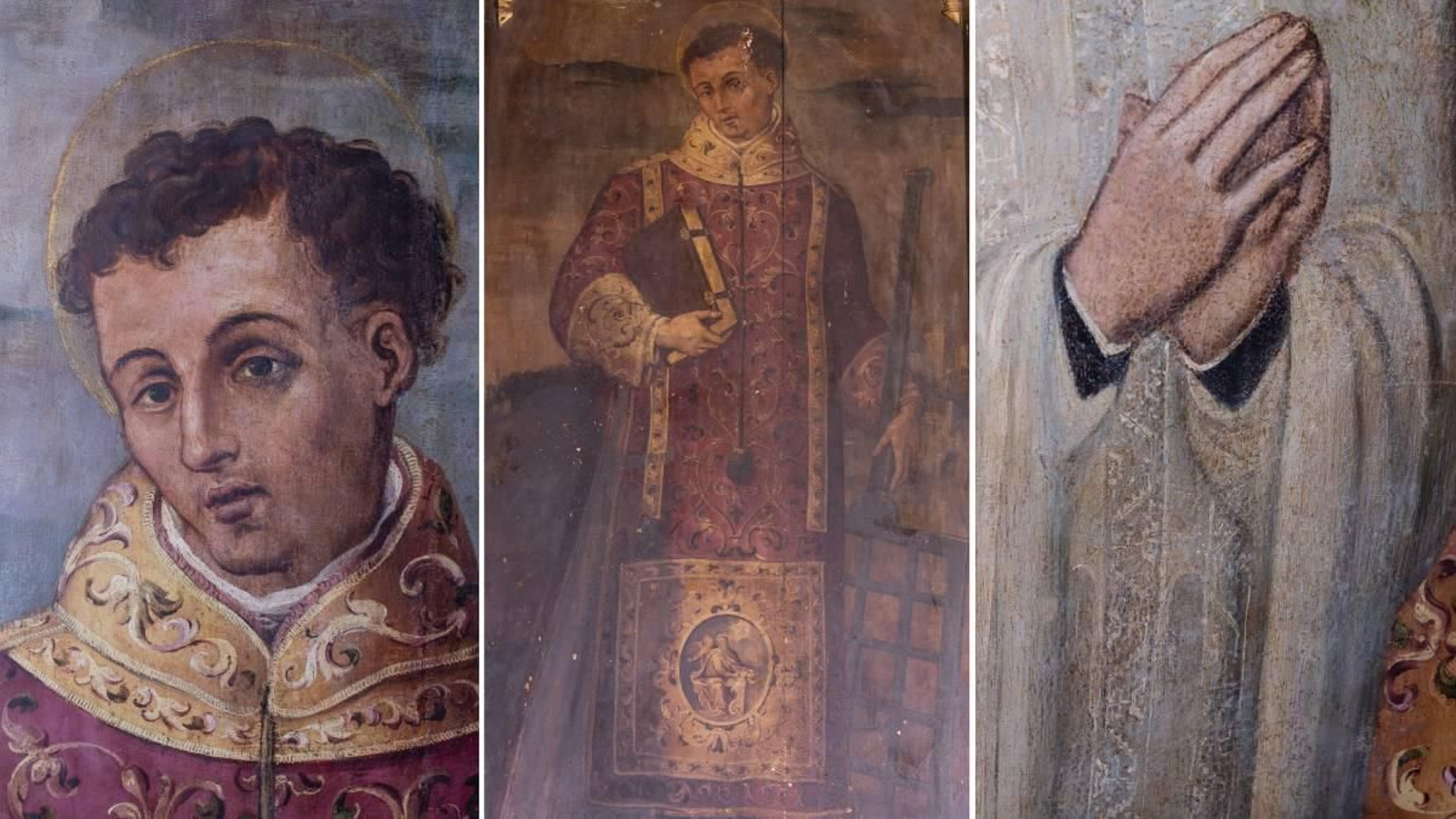 Hallazgo en una pintura de la Iglesia de Santa María de Écija.