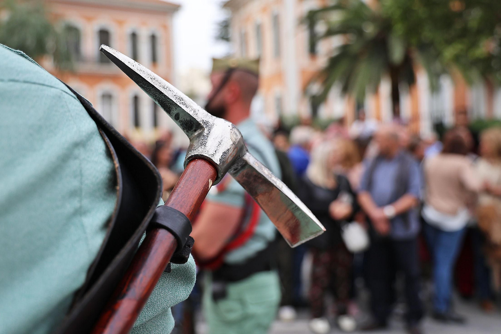 Las mejores imágenes del Sábado de Pasión en Huelva: La Legión con el Cristo de la Vera+Cruz