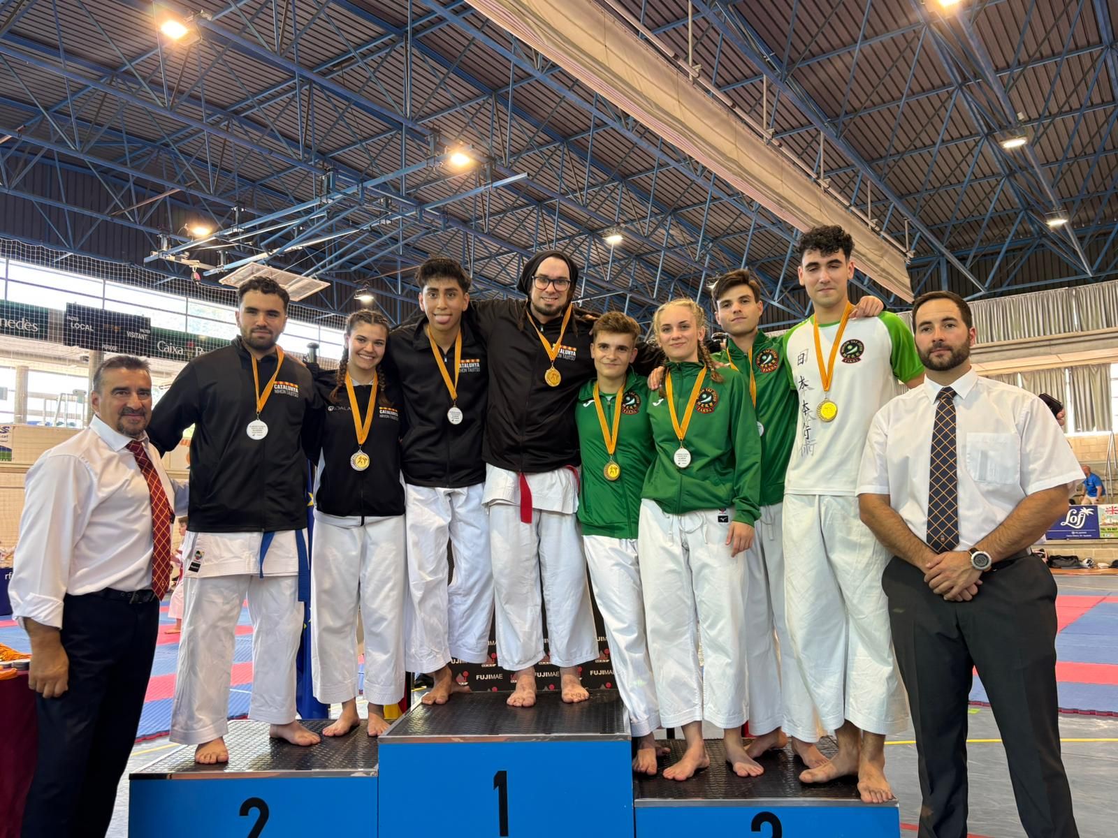Las mejores imágenes de la Escuela de Nihon Tai-Jitsu del Club Nazaret en el Campeonato de España