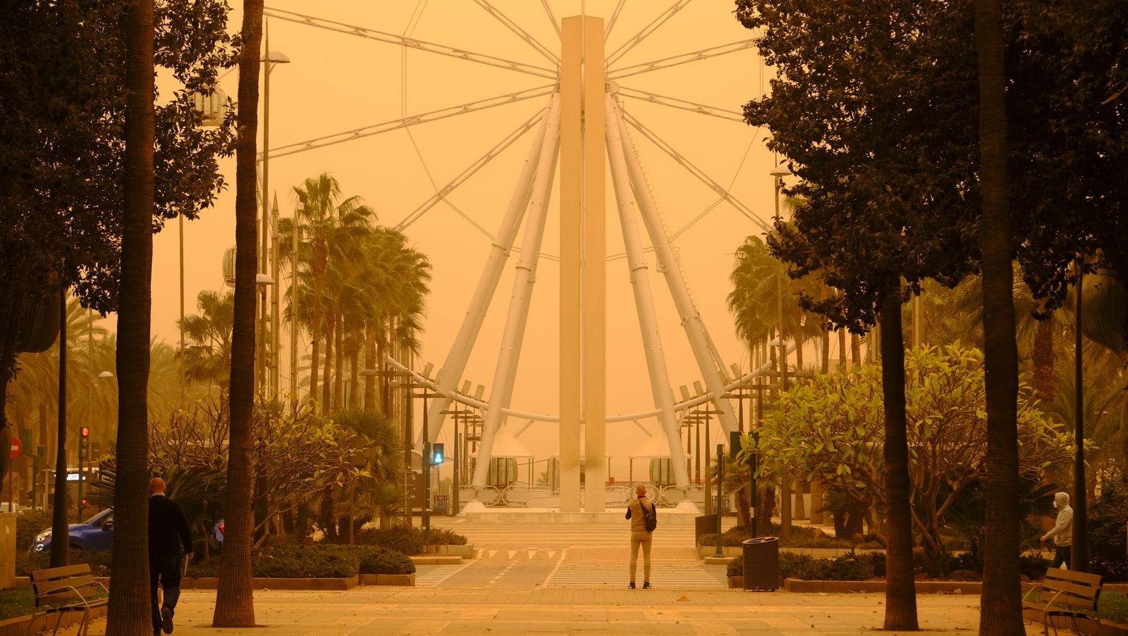Fotogalería de la tormenta de arena y polvo en Almería