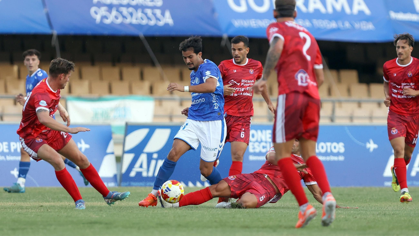 Imágenes del Xerez DFC y la Deportiva Minera en Chapín