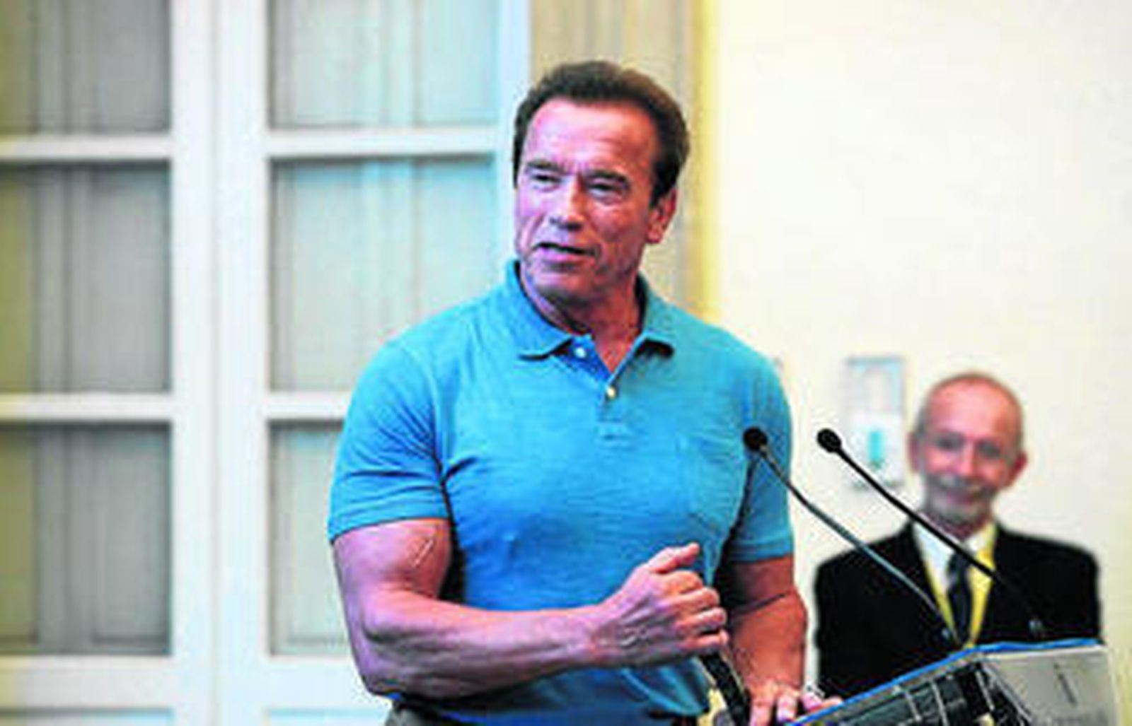 Schwarzenegger promete que rodará 'La leyenda de Conan' en Almería en 2015