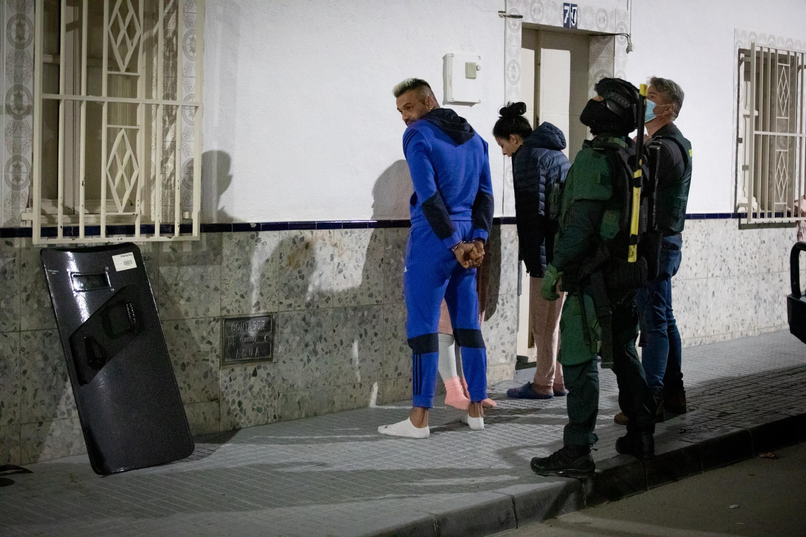 Operación de la Guardia Civil contra el clan de Los Piños en Puerto Serrano