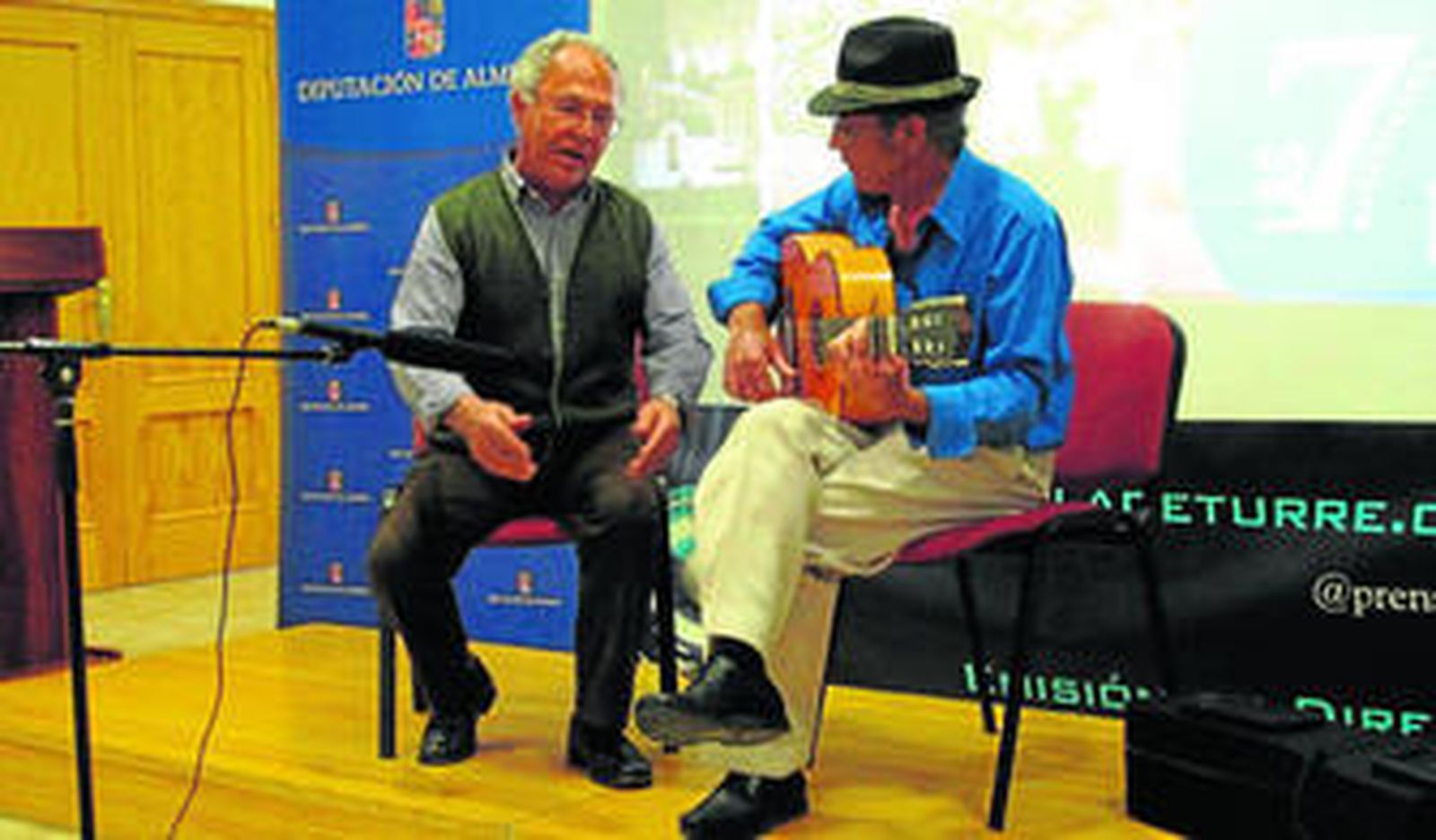 'El Palomares' y 'El Gorrión', dos artistas de la copla y el flamenco