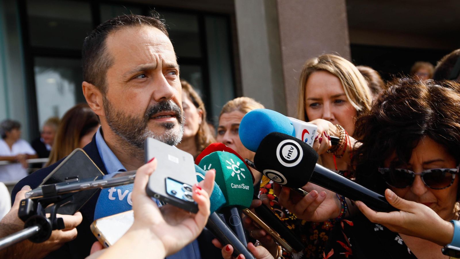 Pedro Padilla, director de la residencia de ancianos de El Zapillo.